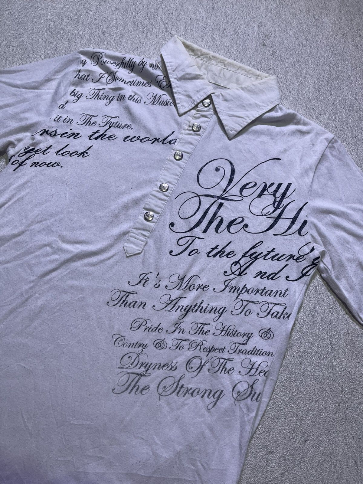Japanese Brand Y2K SEMANTIC DESIGN short sleeve tshirt Size US M / EU 48-50 / 2 - 3 Thumbnail