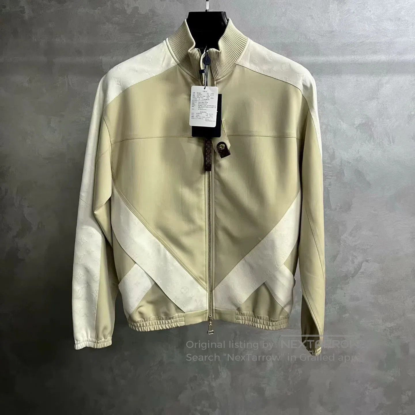 Louis Vuitton Louis Vuitton 2025 Beige Zip Jacket. Size US M / EU 48-50 / 2 - 1 Thumbnail