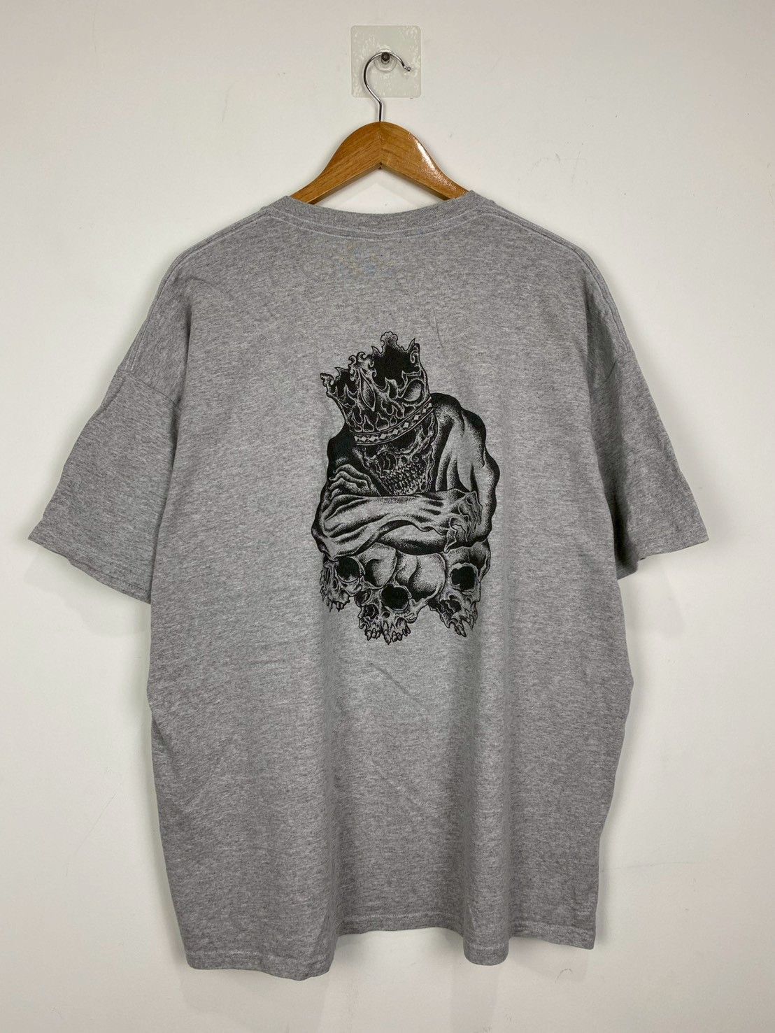 Vintage Vintage King Of Clubz Born To Hate T-Shirts Hardcore DO1579 Size US XXL / EU 58 / 5 - 5 Thumbnail