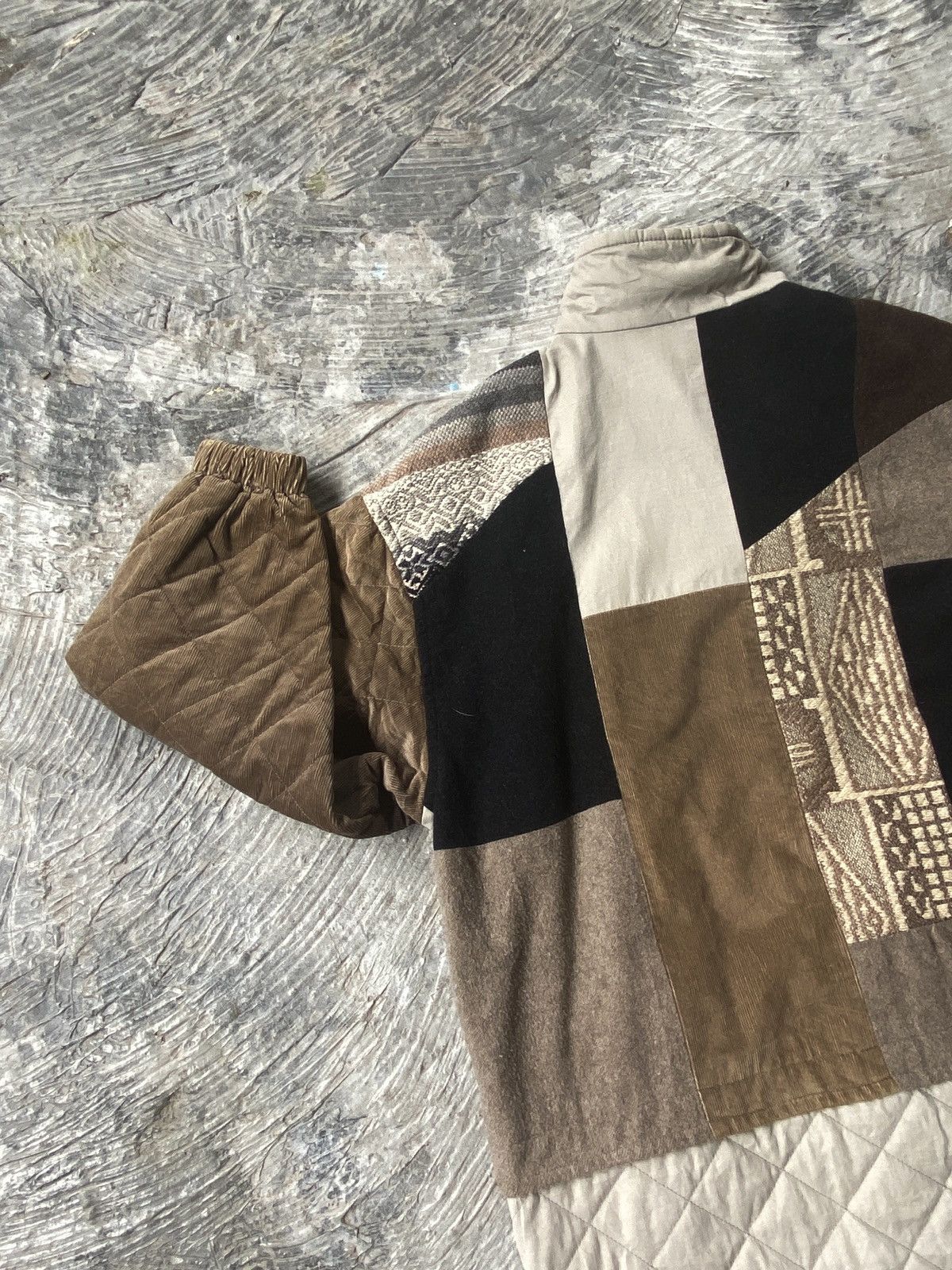Vintage 💥RARE💥 Sportwear By Steilmann Abstract Zipper button jacket Size US L / EU 52-54 / 3 - 8 Thumbnail