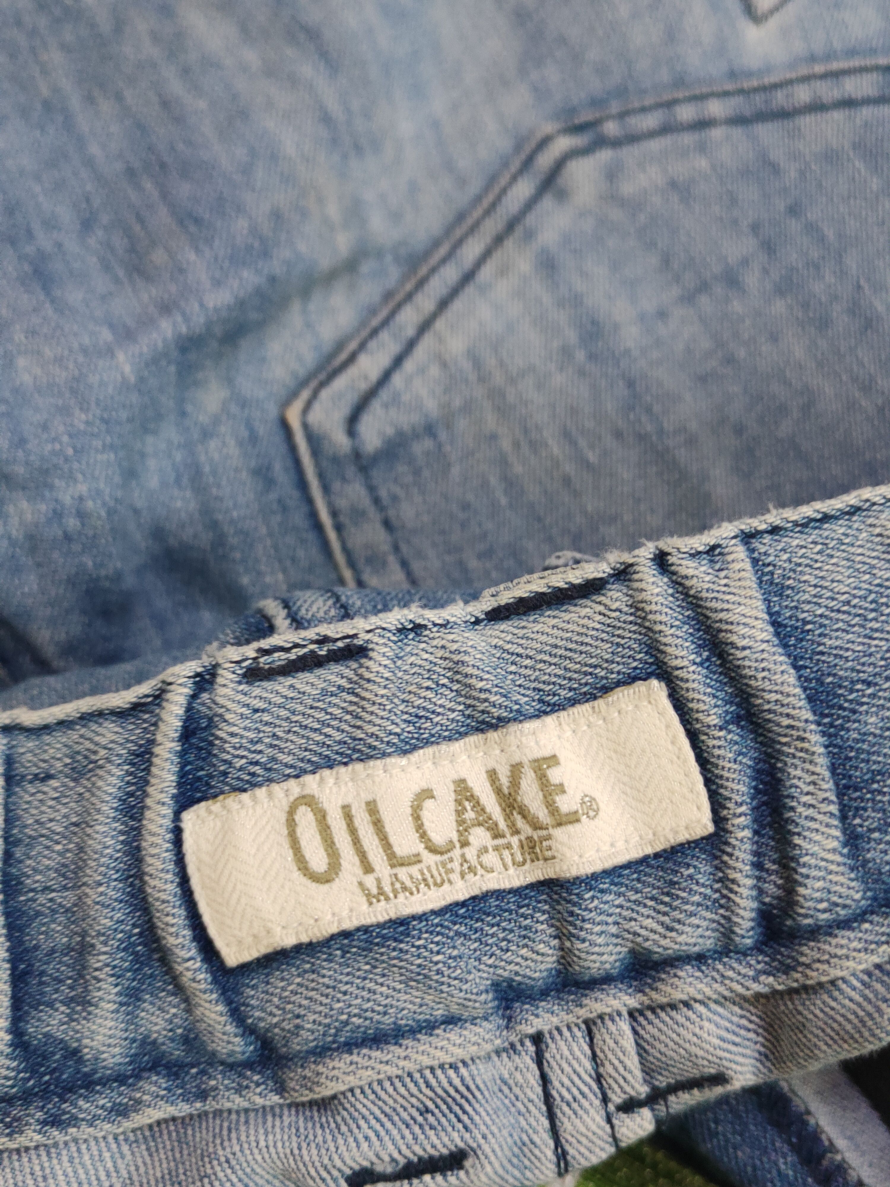 Japanese Brand Oilcake Blue Distressed Multipocket Jogger Jeans #S1879 Size US 30 / EU 46 - 14 Thumbnail
