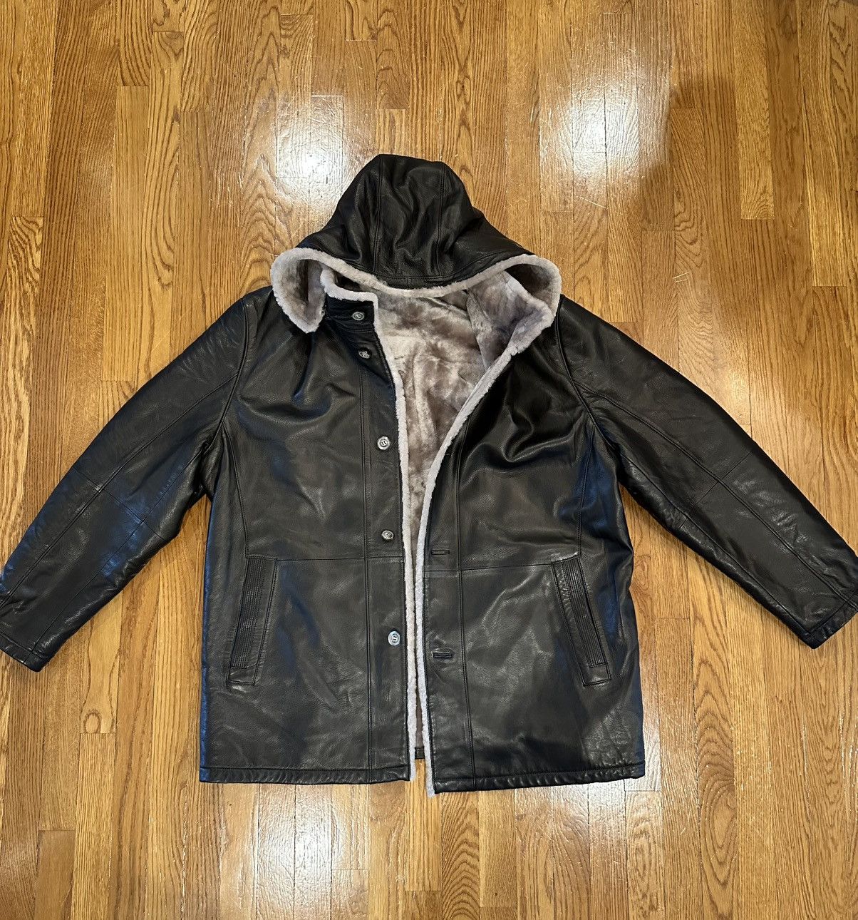 Robert Graham RARE - Robert Graham Genuine Leather Fur Lined Jacket Size US XXL / EU 58 / 5 - 1 Thumbnail