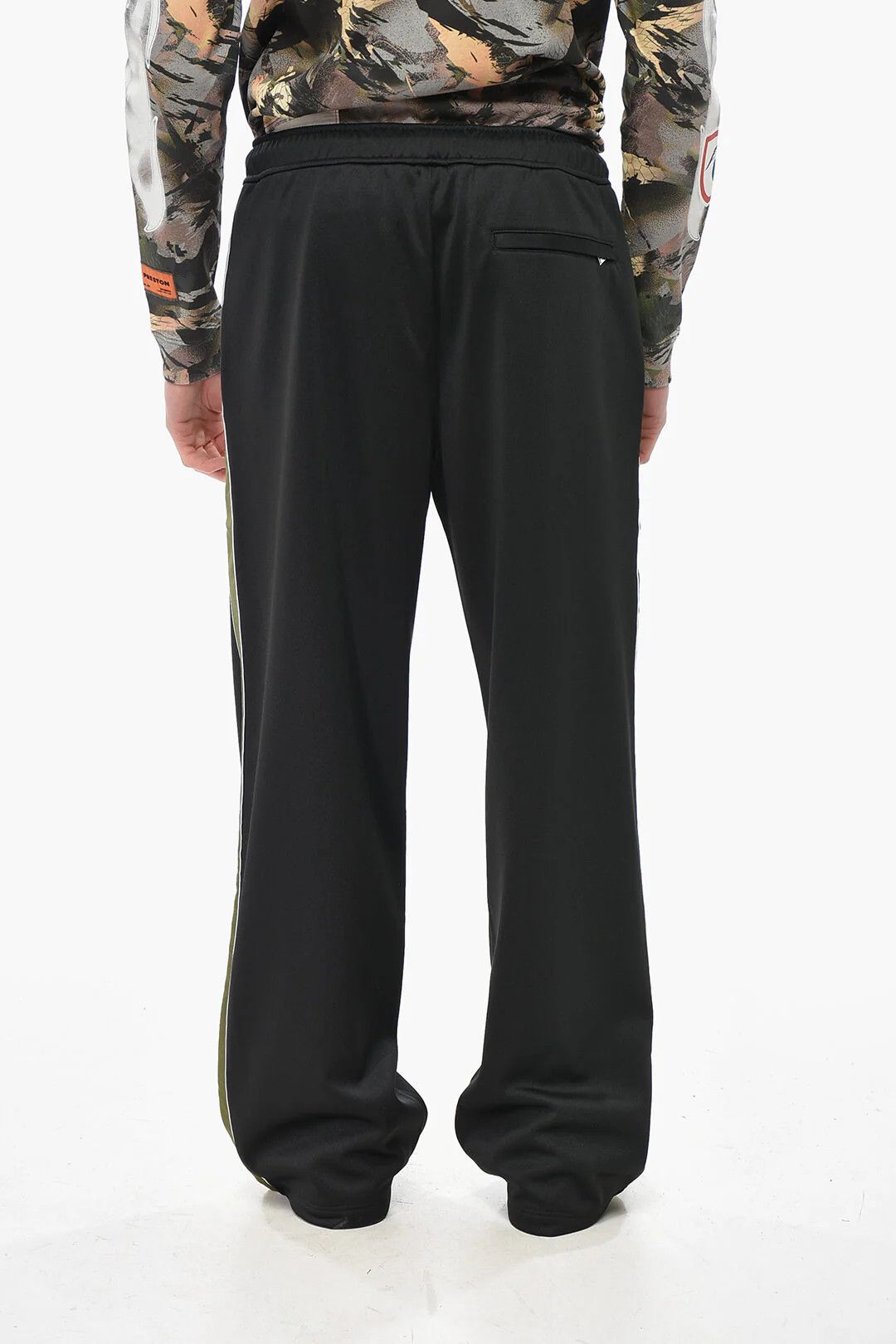 Lanvin og1mm0426 Cotton-Blend Casual Pant in Black Size US 36 / EU 52 - 2 Thumbnail