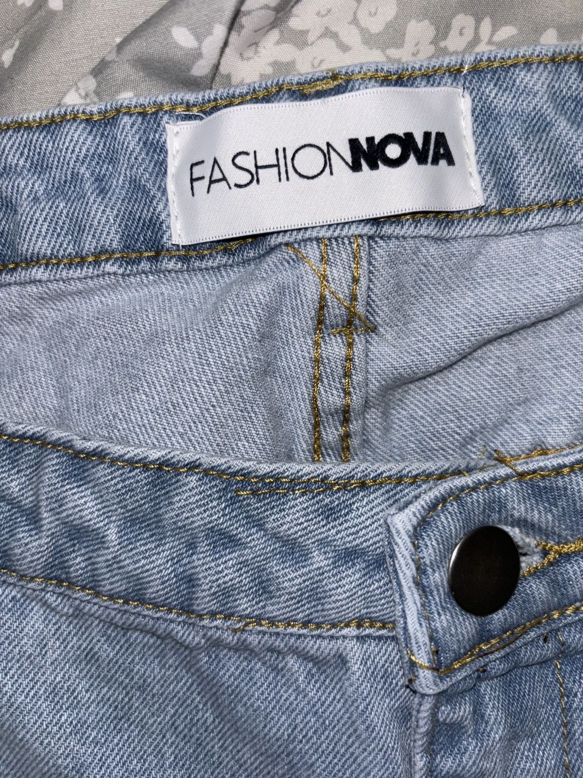 Fashion Nova Calling it off baggy jeans Size 36" / US 14 / IT 50 - 3 Thumbnail