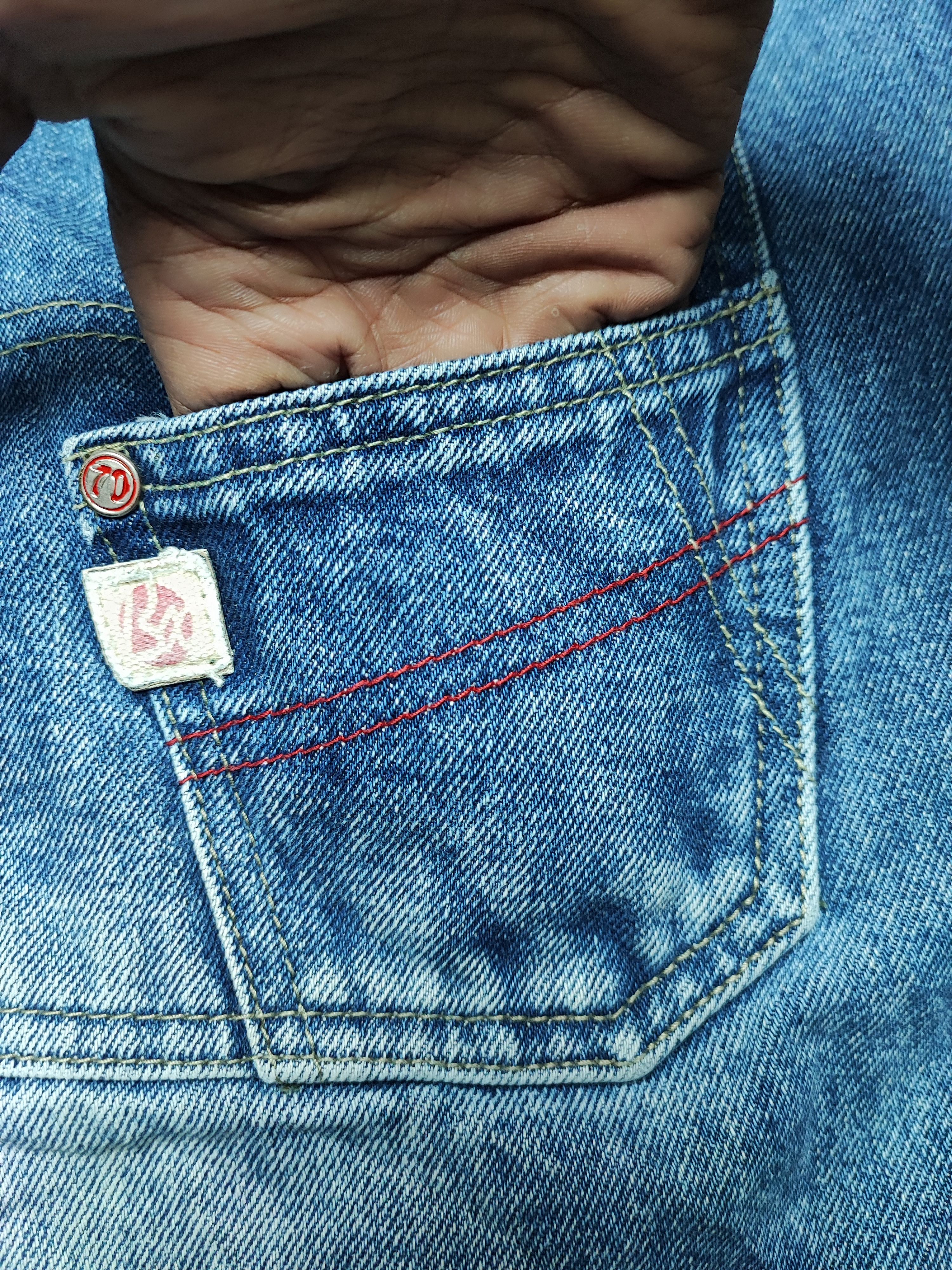 Brooklyn Xpress BAGGY DOUBLE KNEE VINTAGE Y2K BROOKLYN XPRESS JEANS Size US 40 / EU 56 - 18 Thumbnail