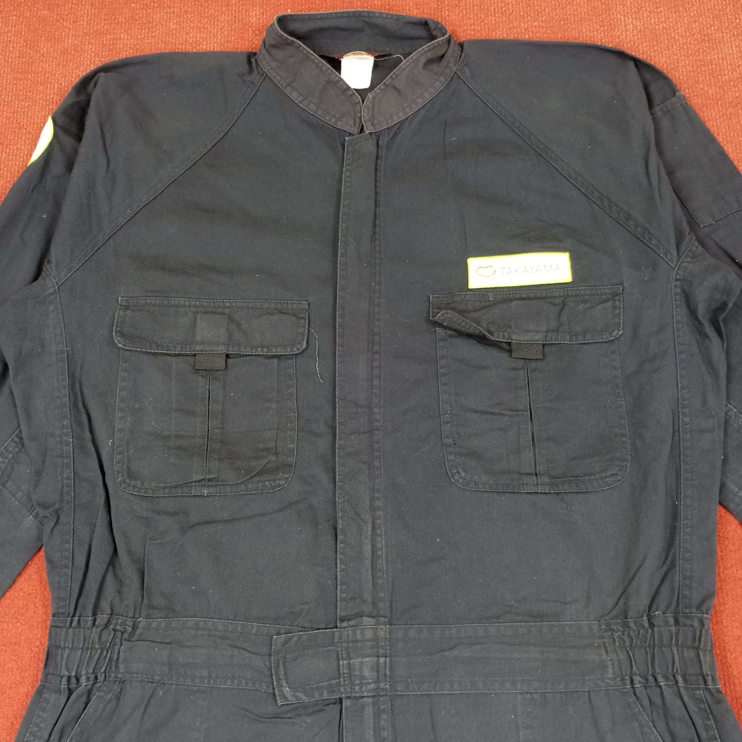 Japanese Brand × Vintage Takayama Japanese Workwear Coverall Jacket c215n14 Size US XL / EU 56 / 4 - 5 Thumbnail