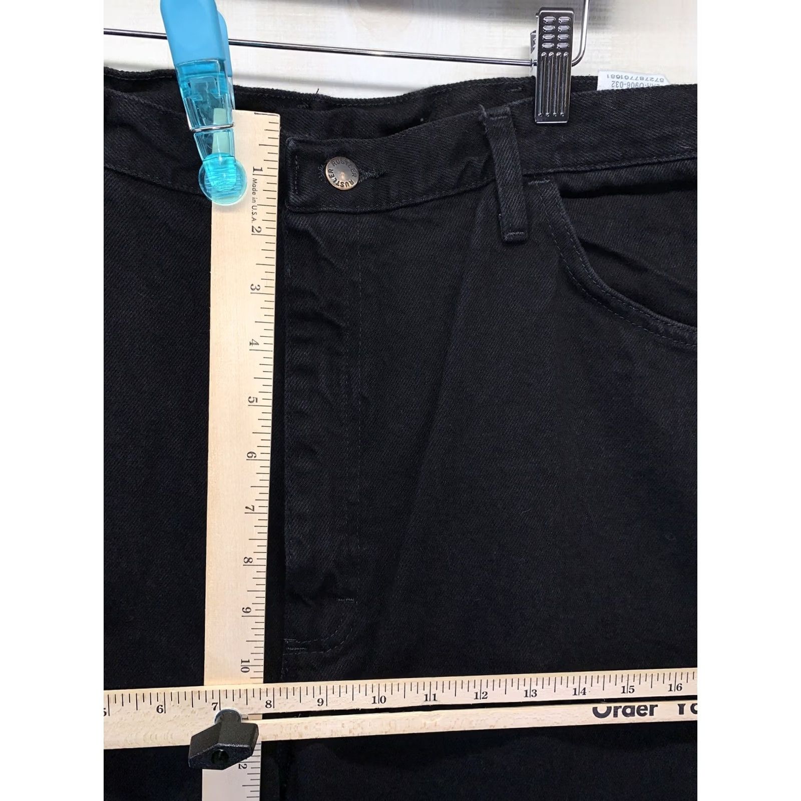 Denime Rustler Jeans Main Selling Point Regular Fit Straight Leg Mens 40x32 Denim Blue NWT-4115 Size US 40 / EU 56 - 3 Thumbnail