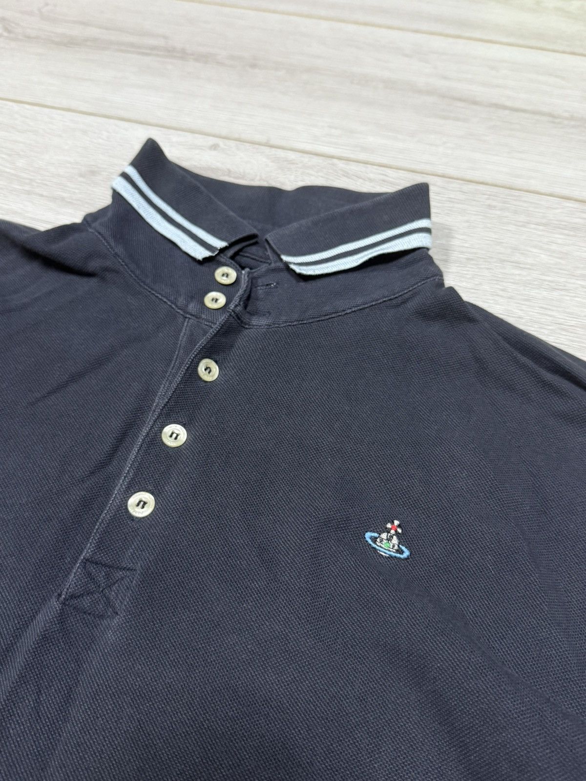 Vivienne Westwood Vivienne Westwood vintage small orb polo shirt Size US XXL / EU 58 / 5 - 4 Thumbnail