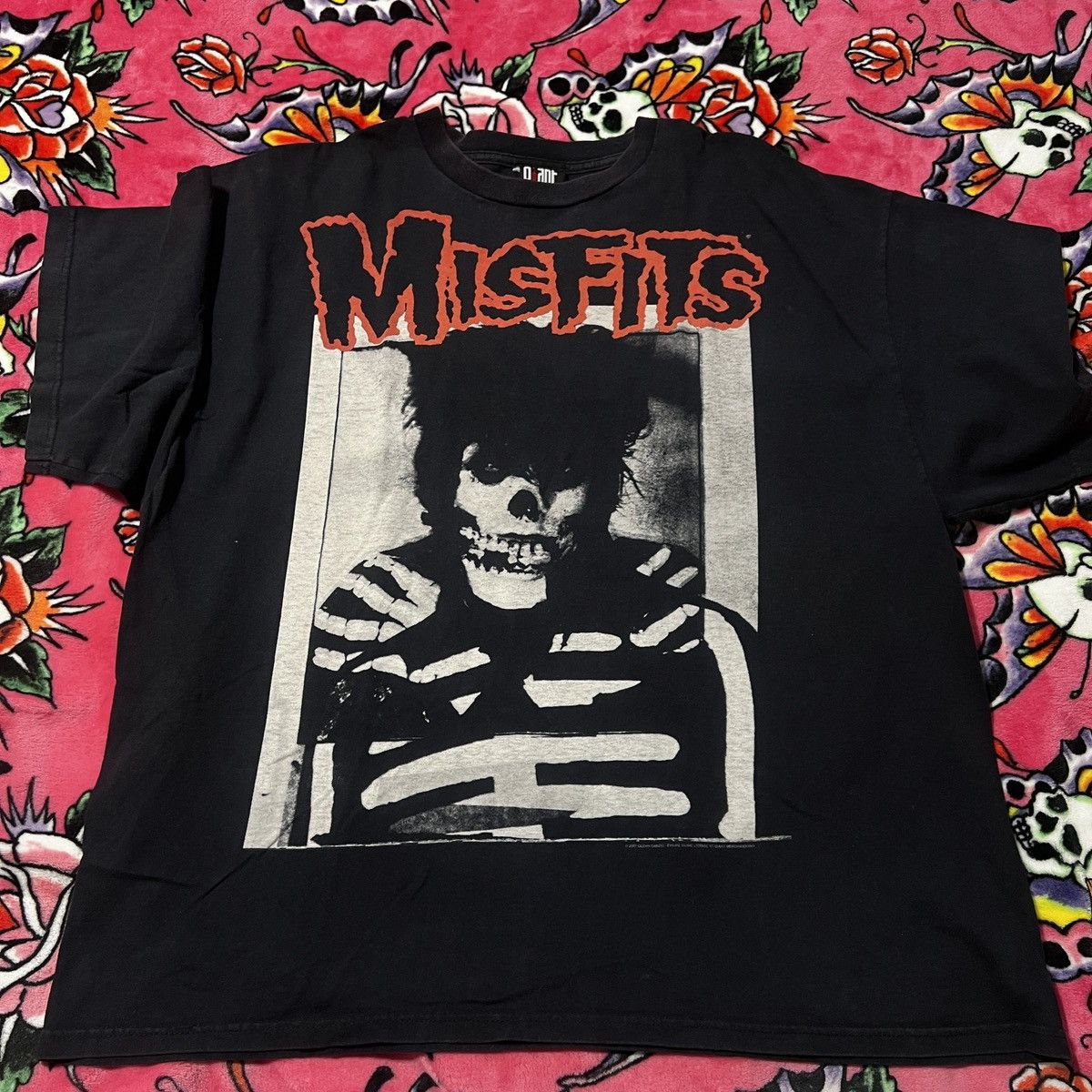 Vintage y2k 2007 Misfits Giant tag t shirt 2XL XXL
