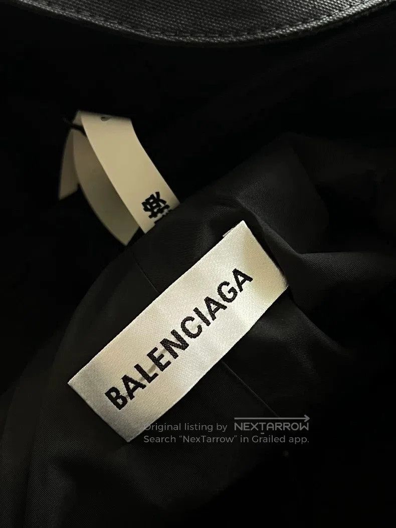 Balenciaga balenciaga black hooded parka jacket. Size US L / EU 52-54 / 3 - 2 Thumbnail