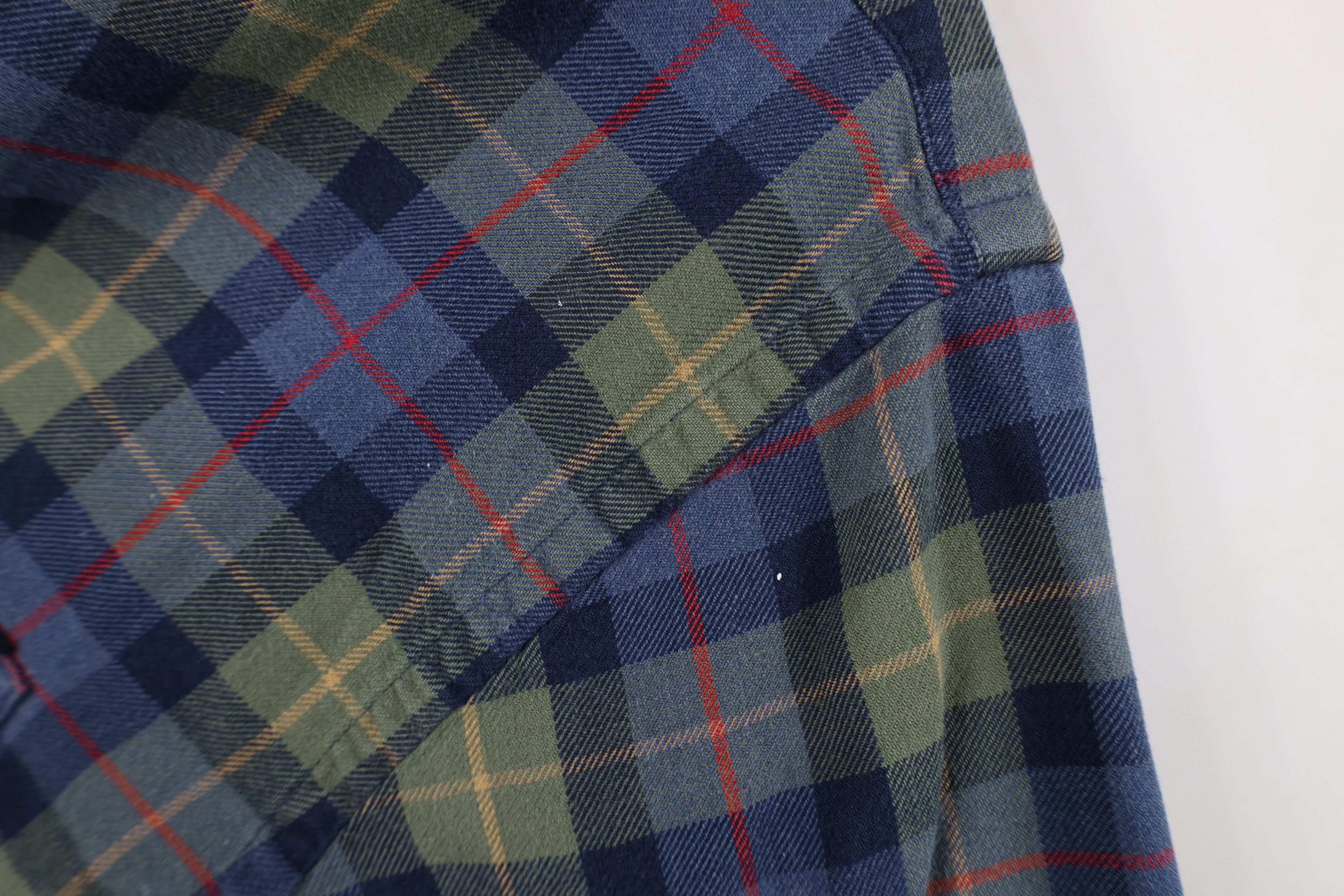 Lands' End Vintage 90s Lands End Collared Button Down Shirt Plaid Size US M / EU 48-50 / 2 - 7 Thumbnail