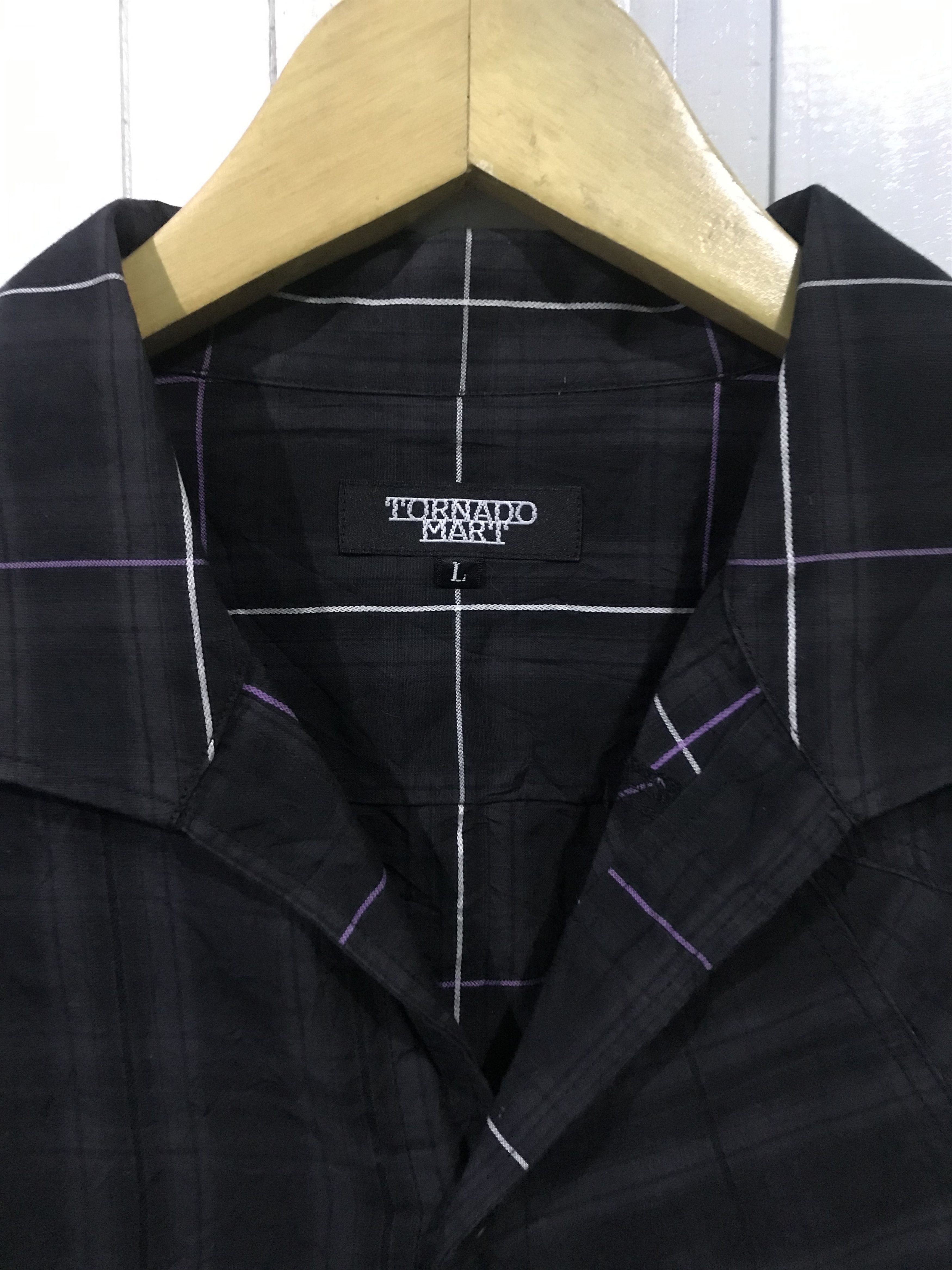 Tornado Mart Tornado mart plaid shirt Size US L / EU 52-54 / 3 - 4 Thumbnail