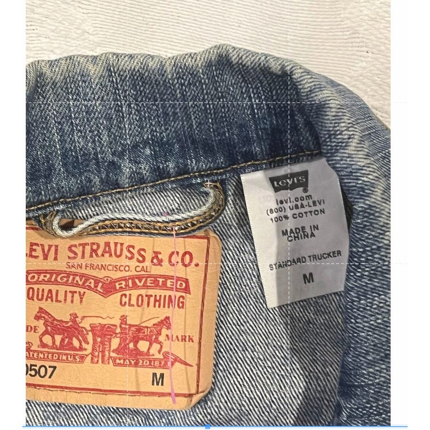 Levi's Levi's Jean 70507 Trucker Jacket Mens M Size US M / EU 48-50 / 2 - 4 Thumbnail