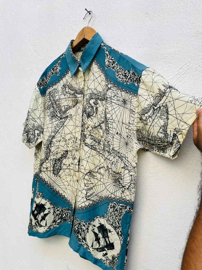 Japanese Brand Vintage Lautreamont Map Italian Designer Fashion Style Size US M / EU 48-50 / 2 - 5 Thumbnail