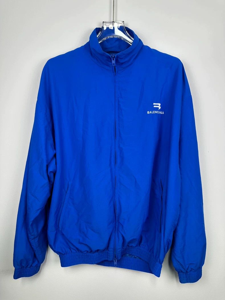 Balenciaga Balenciaga Blue double-hook school uniform jacket 2502-Next Size US S / EU 44-46 / 1 - 1 Thumbnail