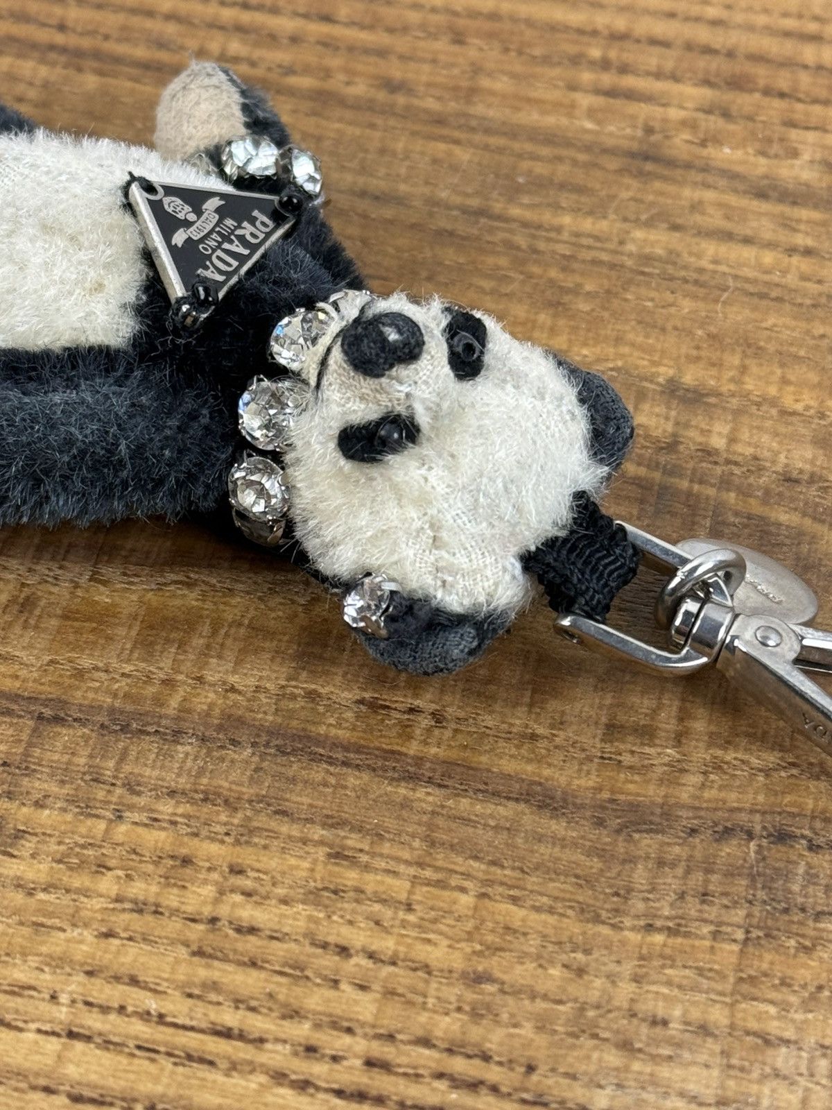 Prada Prada Panda Bear Bag Charm Keychain Key Holder Size ONE SIZE - 5 Thumbnail