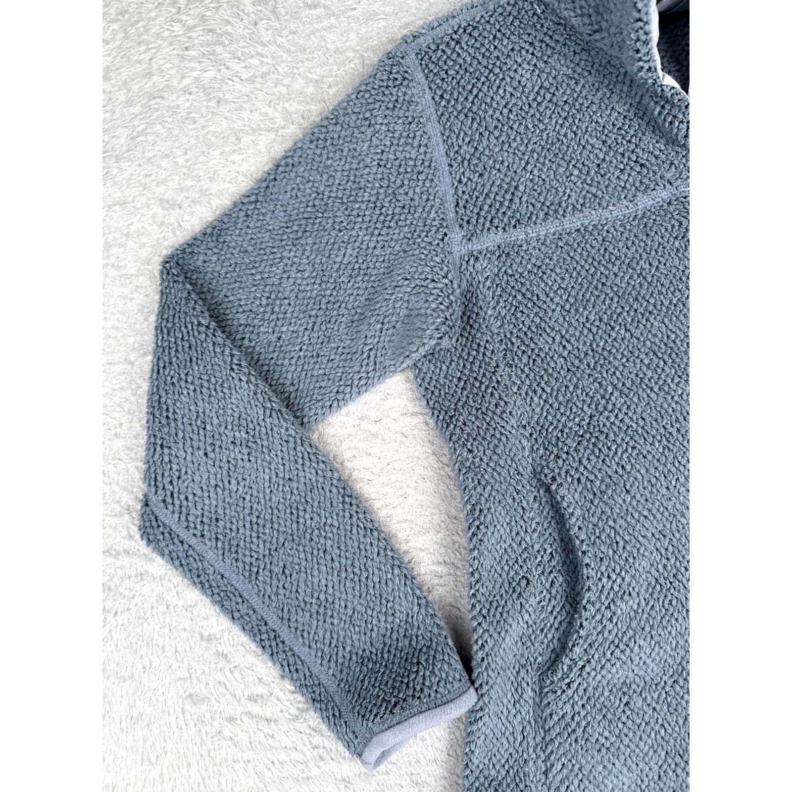 Patagonia Patagonia Sweatshirt Womens XS Blue Fleece Snap T Mock Neck Pullover Hiking Size XS / US 0-2 / IT 36-38 - 3 Thumbnail