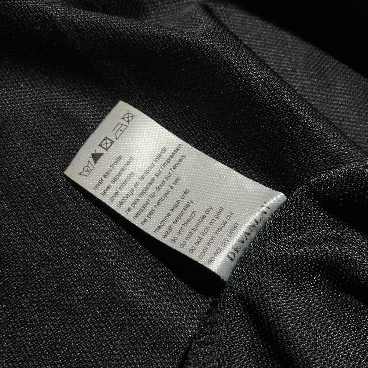 Lacoste Vintage LACOSTE Sport 1/3 Zip Black/White Striped Polo Shirt Size US L / EU 52-54 / 3 - 12 Thumbnail