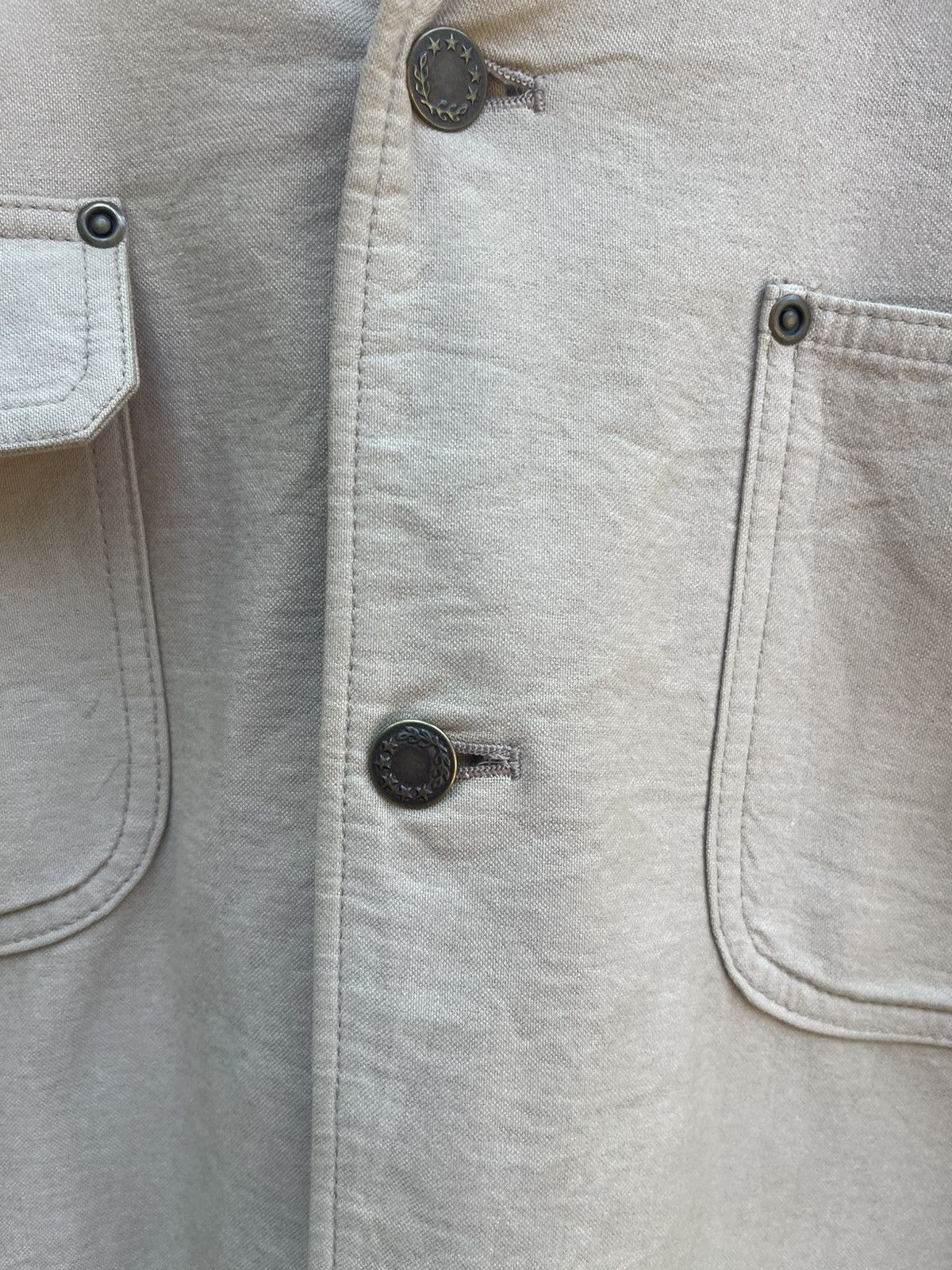 Japanese Brand Cube Sugar Cord Collar Work Jacket Japanese Utility Style Size US M / EU 48-50 / 2 - 5 Thumbnail