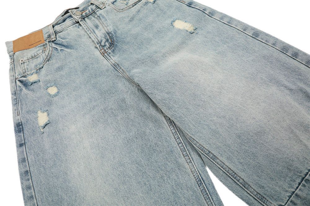 Japanese Brand × Vintage Men's vintage punk ripped washed scimitar jeans y2k Size US 32 / EU 48 - 4 Thumbnail