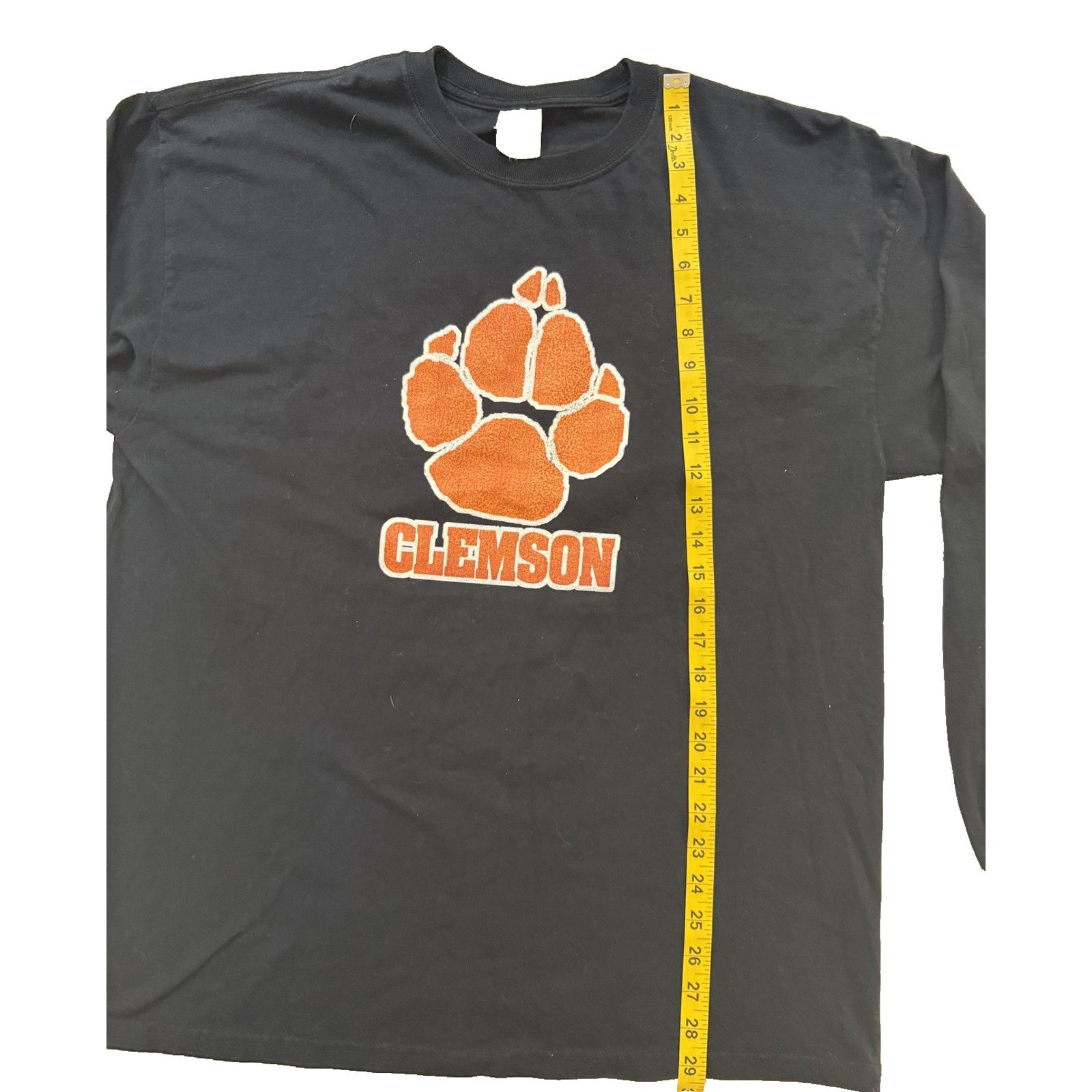 Gildan Clemson Tigers Shirt Mens XL Black NCAA Football Y2K Size US XL / EU 56 / 4 - 6 Thumbnail