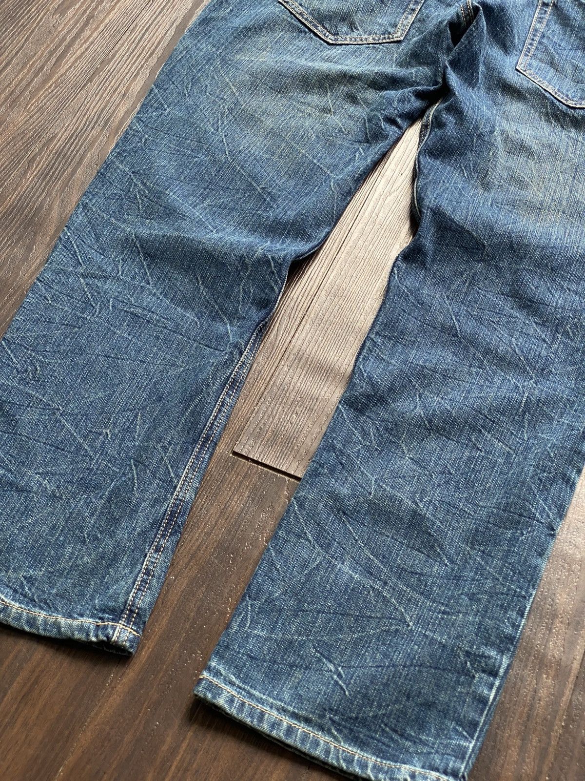 Japanese Brand JAPANESE BRAND DOUBLE WAIST WHISKER Size US 32 / EU 48 - 5 Thumbnail