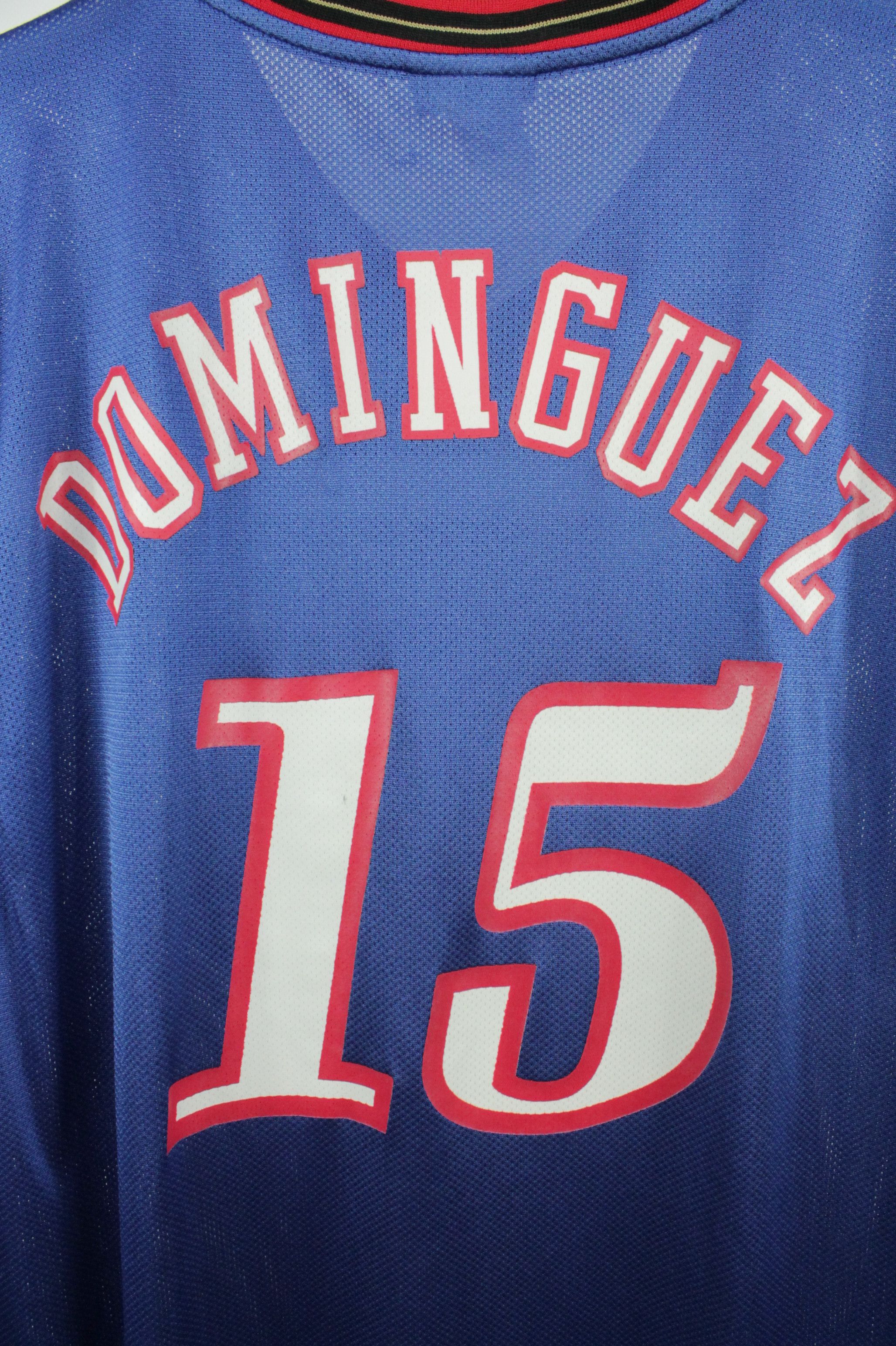 Reebok Vintage Reebok NBA Sixers #15 Dominguez Jersey Shirt Size US XL / EU 56 / 4 - 8 Thumbnail