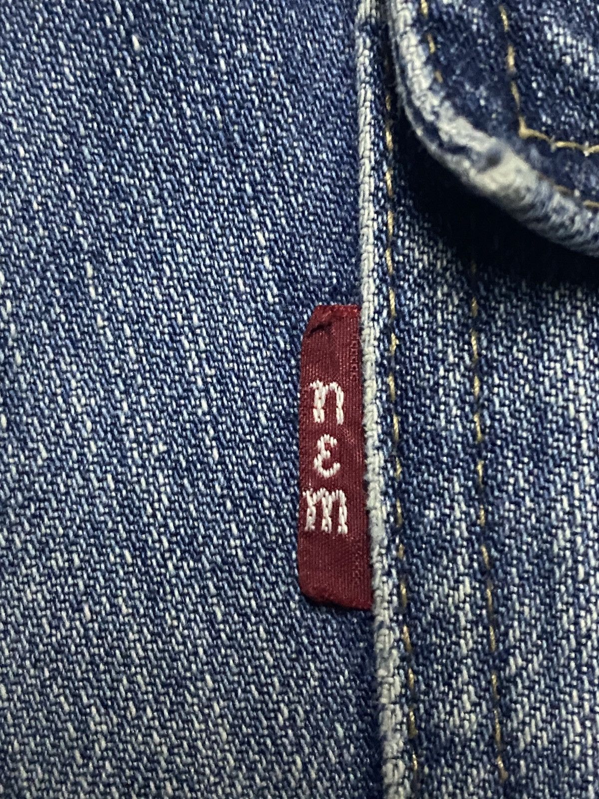 Issey Miyake Vintage Japanese N&M Issey miyake Style Distressed Jeans Size US 30 / EU 46 - 14 Thumbnail