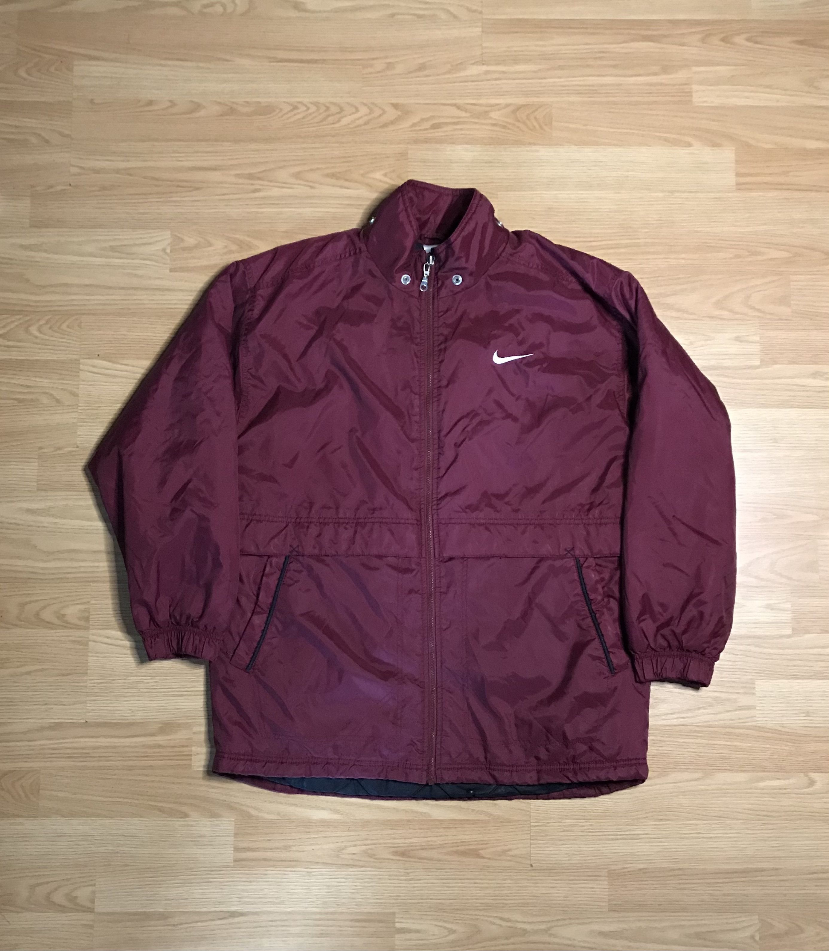 Nike × Vintage **Vintage Nike Big Logo Jacket** Size US M / EU 48-50 / 2 - 2 Thumbnail