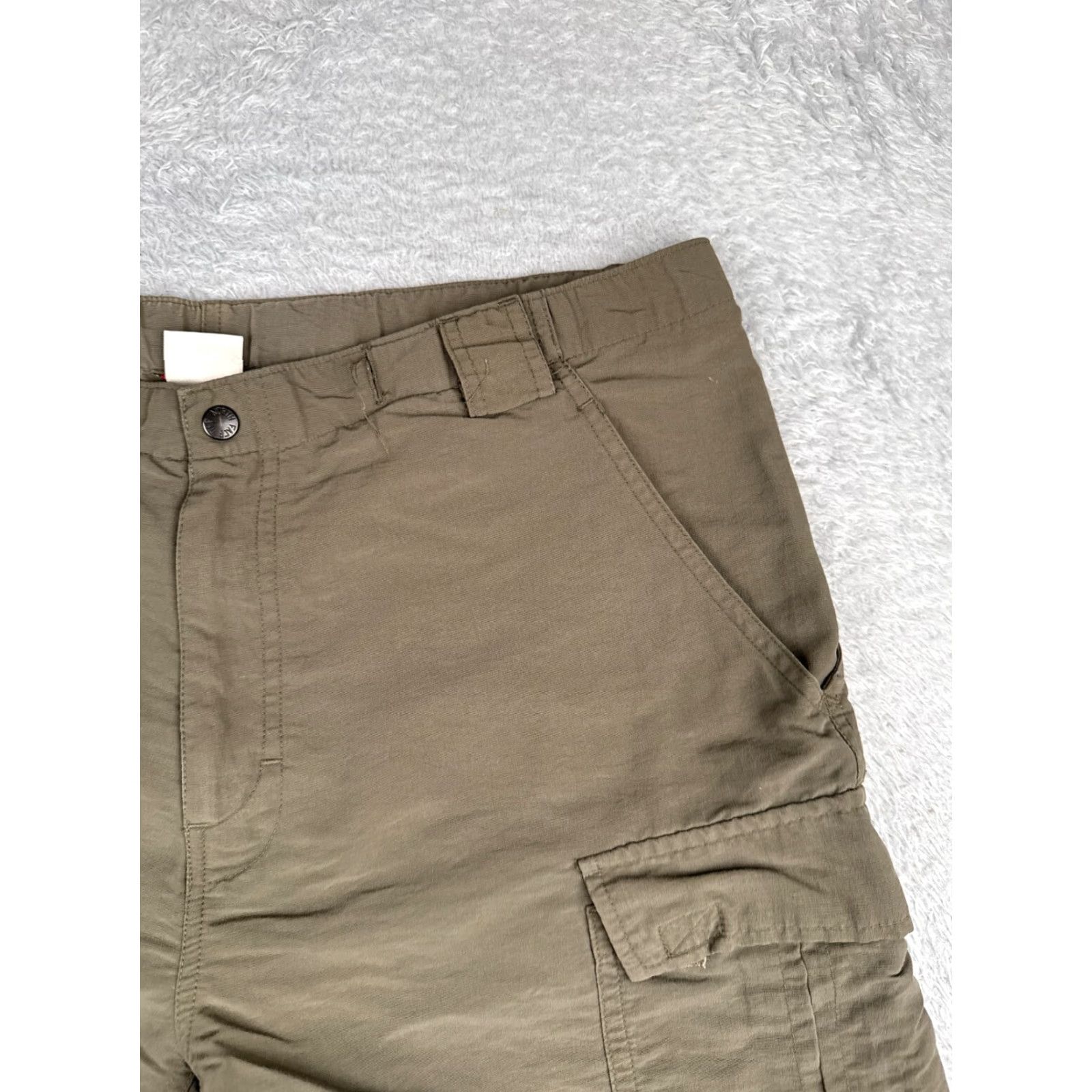 The North Face The North Face Shorts Men Large Beige Nylon Cargo 100% Read Me Size US 33 - 5 Thumbnail
