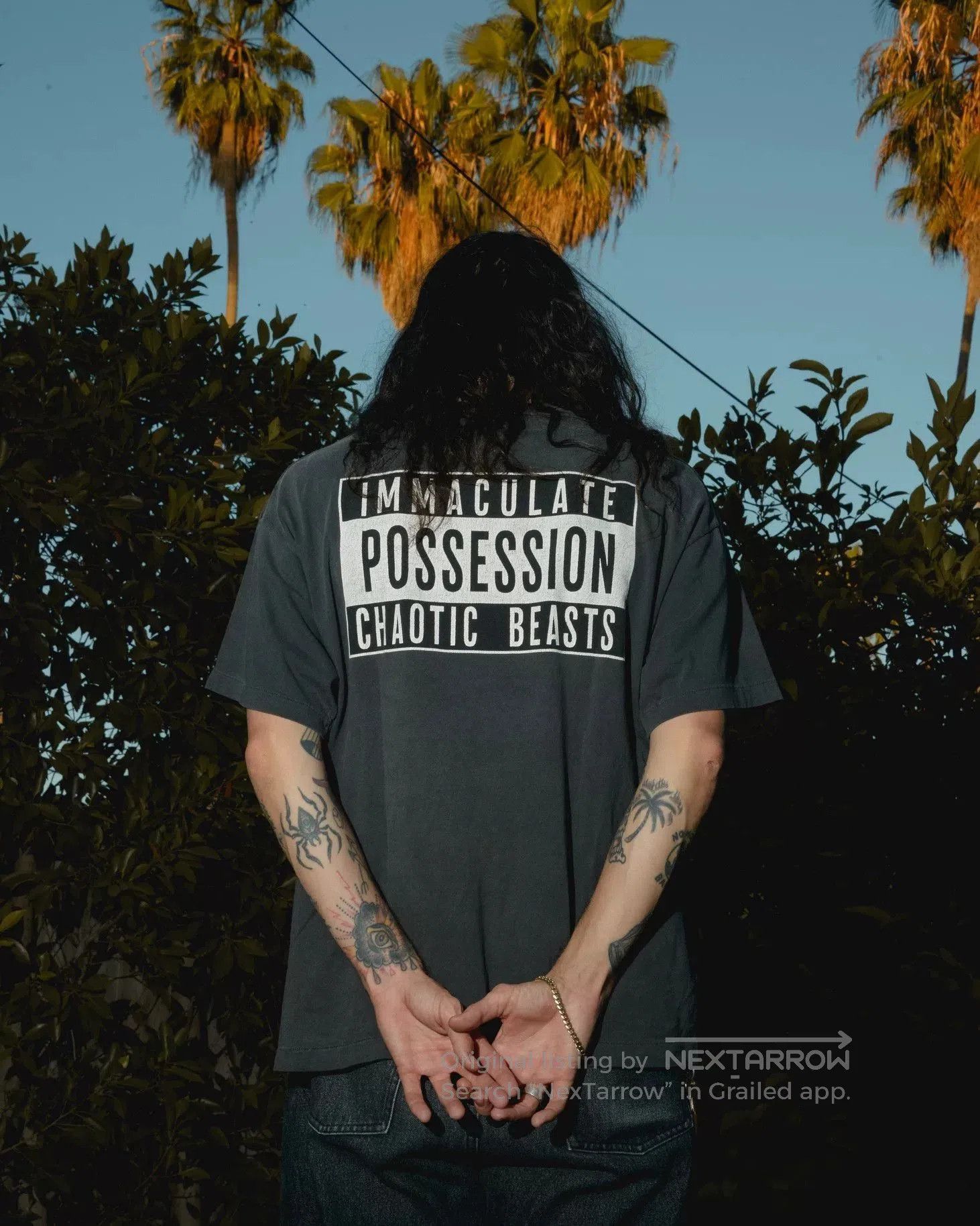 A.Posse immaculate possession chaotic beasts short sleeve. Size US S / EU 44-46 / 1 - 2 Thumbnail