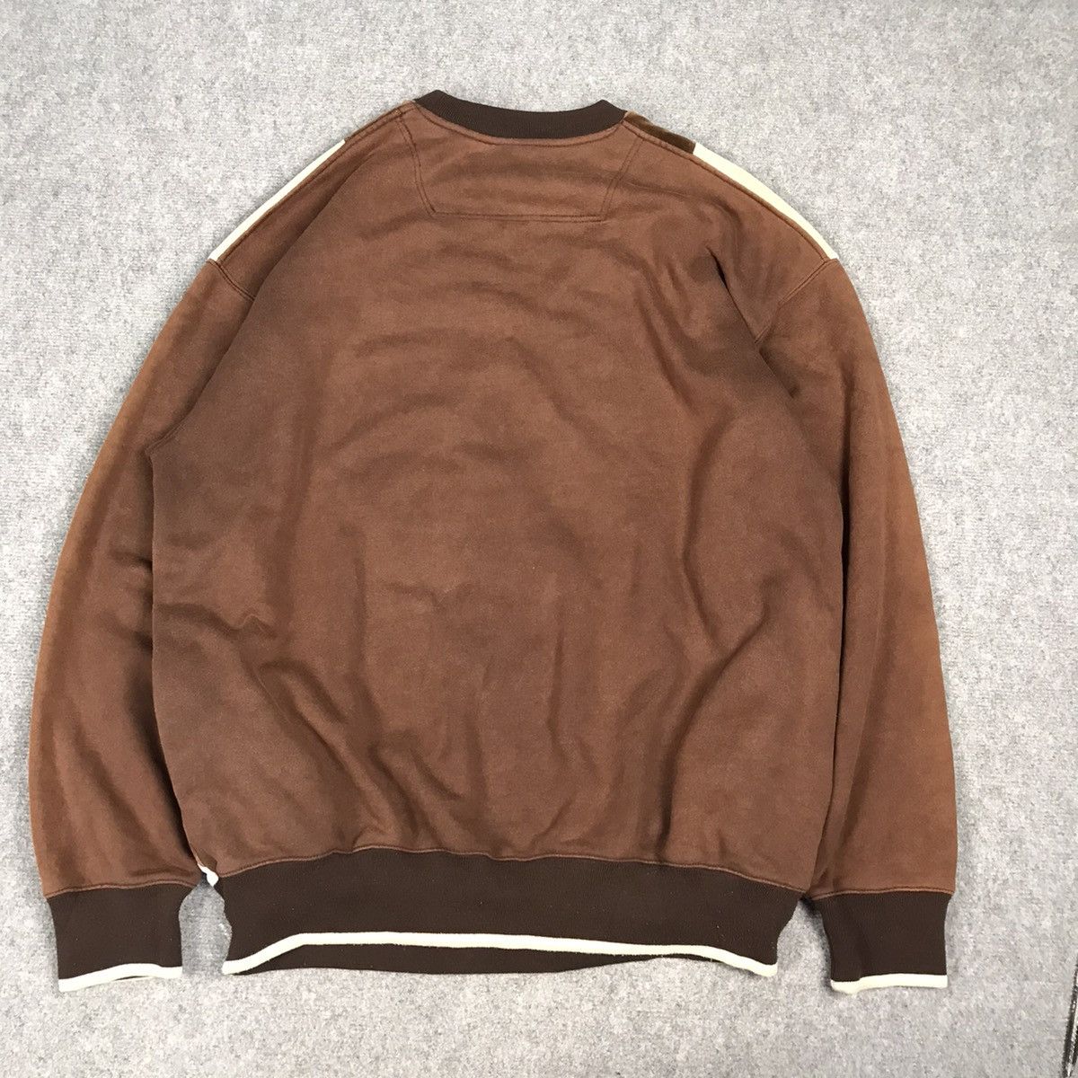 Japanese Brand × Sean John SEAN JHON PATCHWORK VELVET SUN FADED SWEATSHIRT Size US XL / EU 56 / 4 - 8 Thumbnail