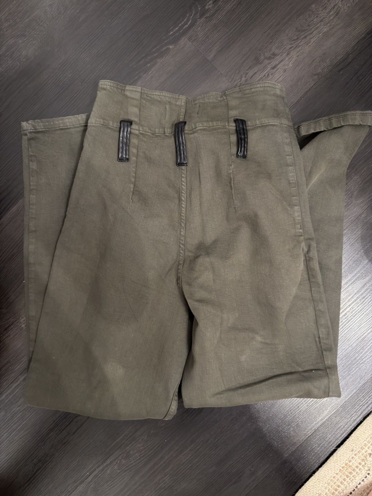 The Kooples The Kooples Olive Green Denim Jeans Size 27" / US 4 / IT 40 - 7 Thumbnail