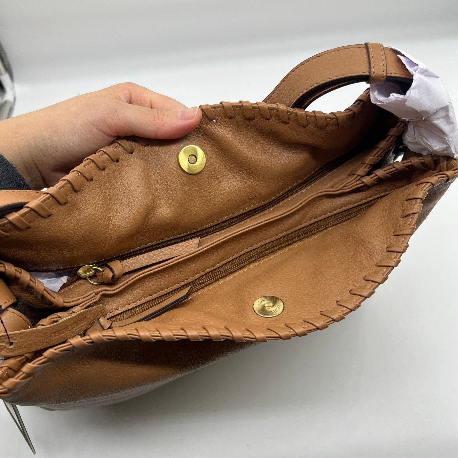 Other LODIS Womens Purse Texas Leather Evelyn Shoulder Bag Size ONE SIZE - 11 Thumbnail
