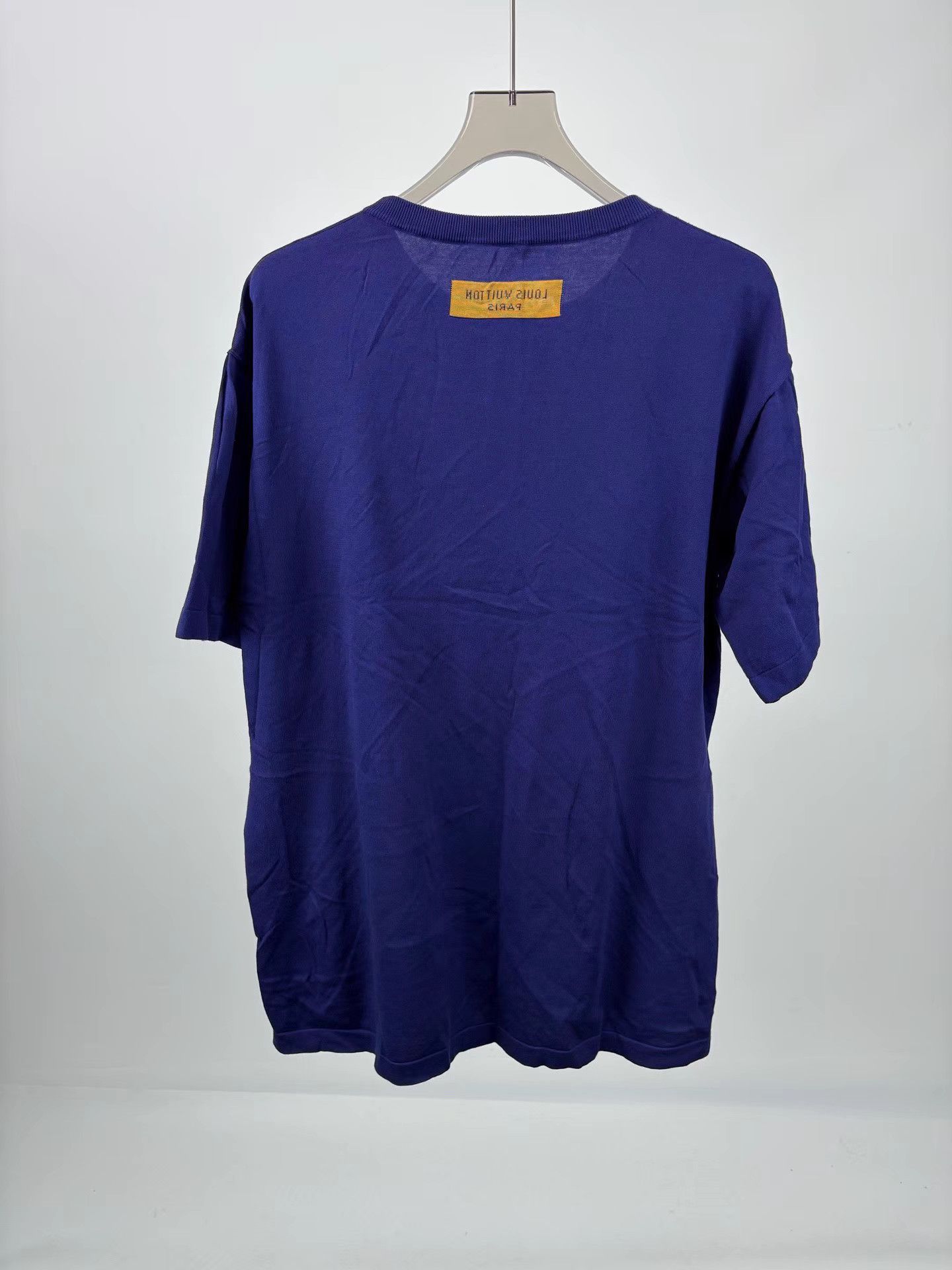 Louis Vuitton LOUIS VUITTON LV Chest Logo Knit Short Sleeve Size US XXL / EU 58 / 5 - 2 Thumbnail
