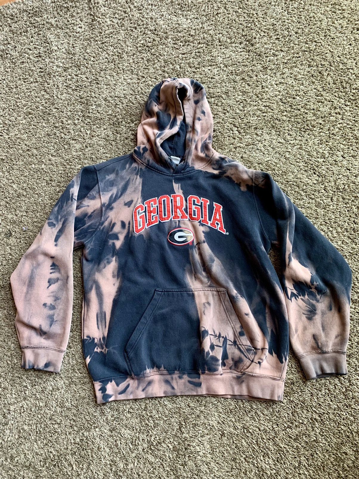 Bleach × Vintage Vintage bleached georgia state hoodie Size US M / EU 48-50 / 2 - 1 Thumbnail