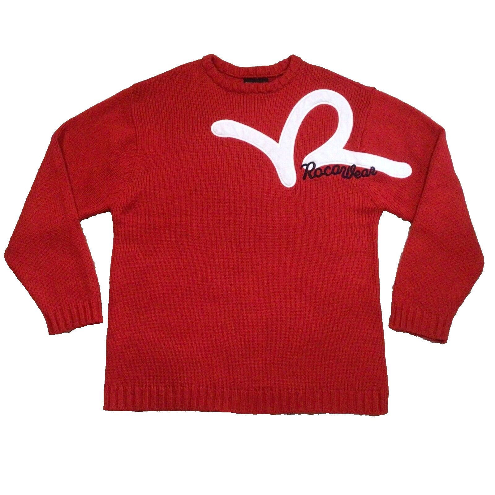 Vintage Hip Hop Rocawear Classic Knit Sweater 2XL Bold 919A