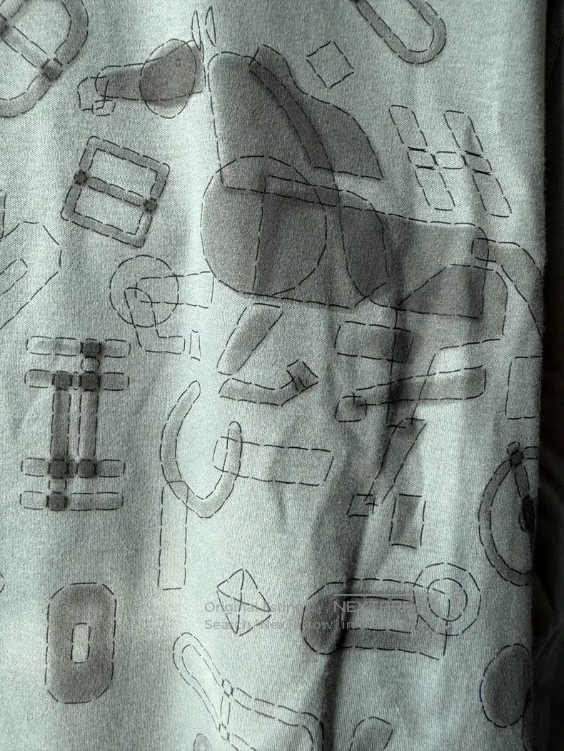 Hermes Hermes size 3XL Spring-summer men's round-neck short-sleeve Size US S / EU 44-46 / 1 - 4 Thumbnail