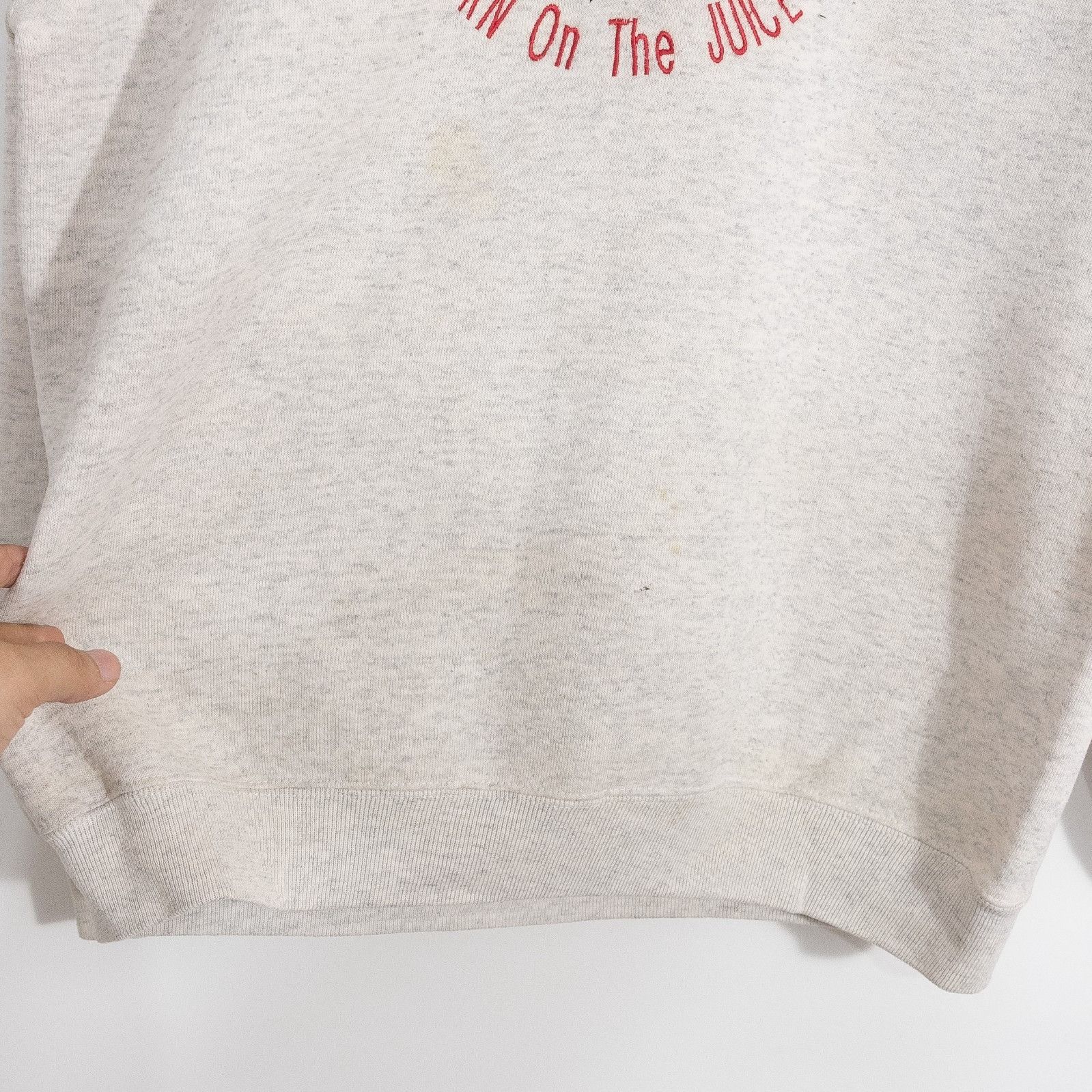 Vintage Vintage 90s Electricians Workwear Sweatshirt L - Distressed Size US L / EU 52-54 / 3 - 5 Thumbnail