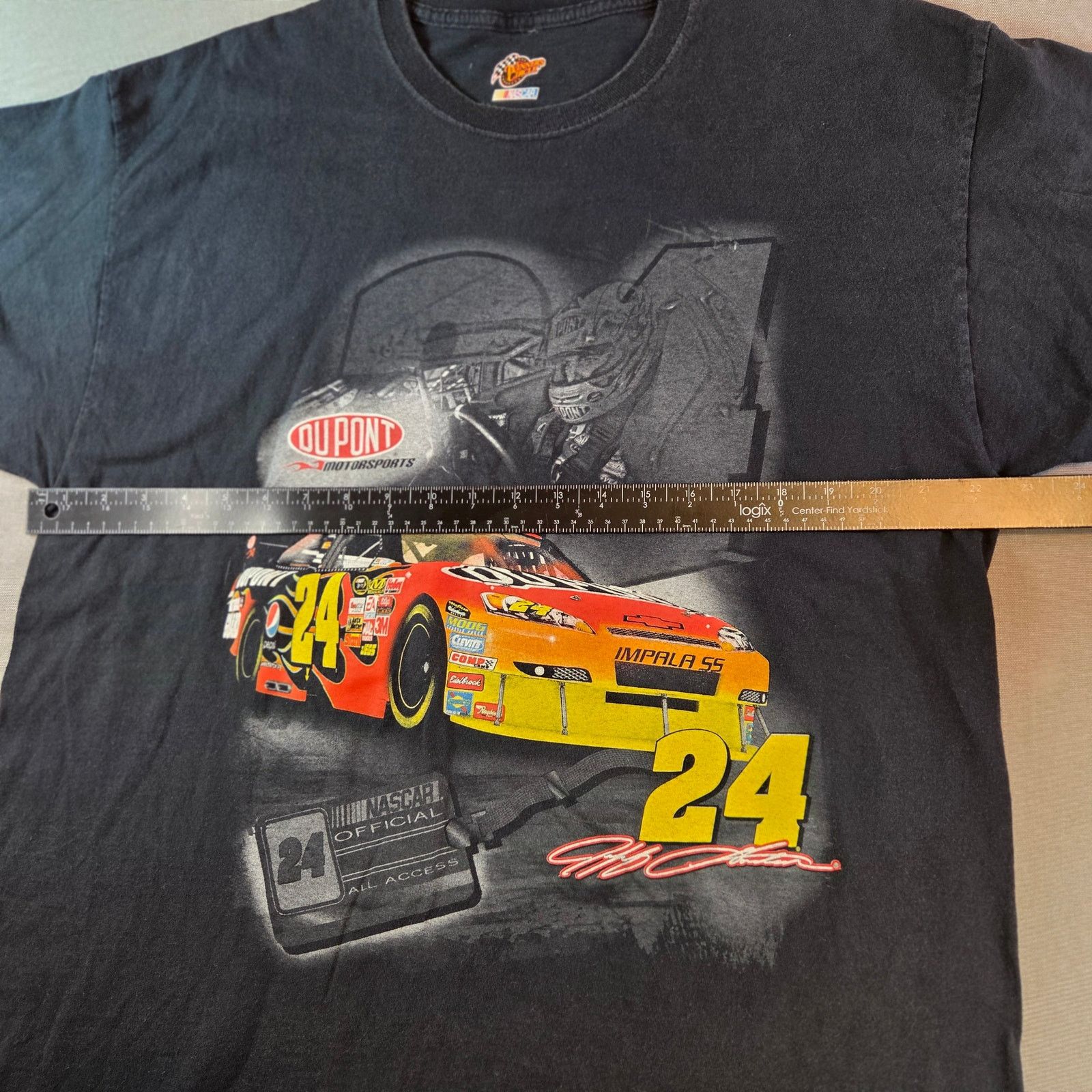 Vintage Jeff Gordon #24 NASCAR DuPont Tee XL Size US XL / EU 56 / 4 - 8 Thumbnail