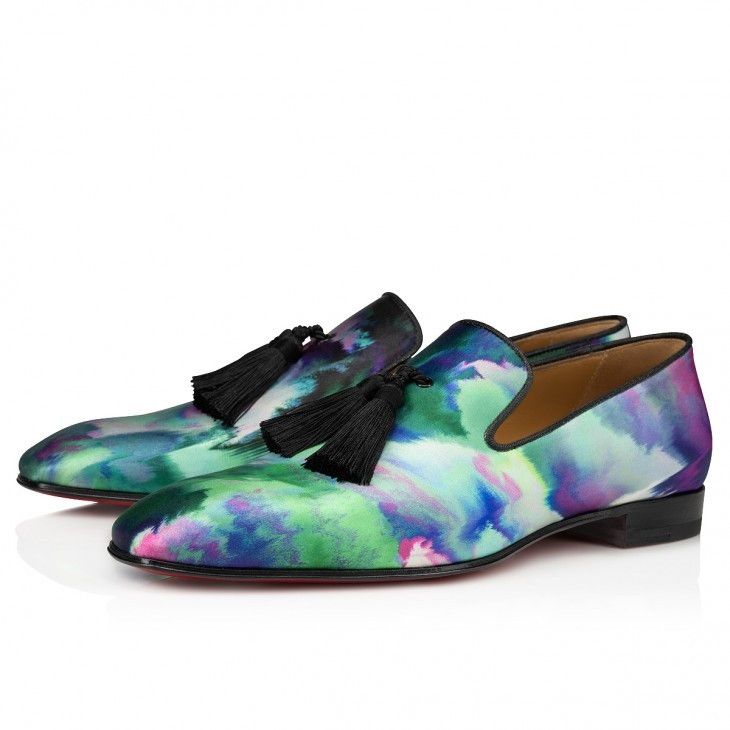 Christian Louboutin o1s1wg110924 Officialito Flat Shoes in Multicolor Size US 9 / EU 42 - 1 Thumbnail