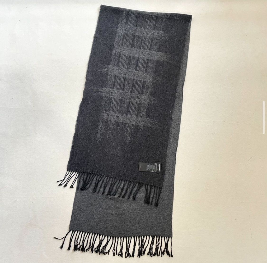 Ermenegildo Zegna Zegna’s 2-toned fringed scarf Size ONE SIZE - 1 Thumbnail