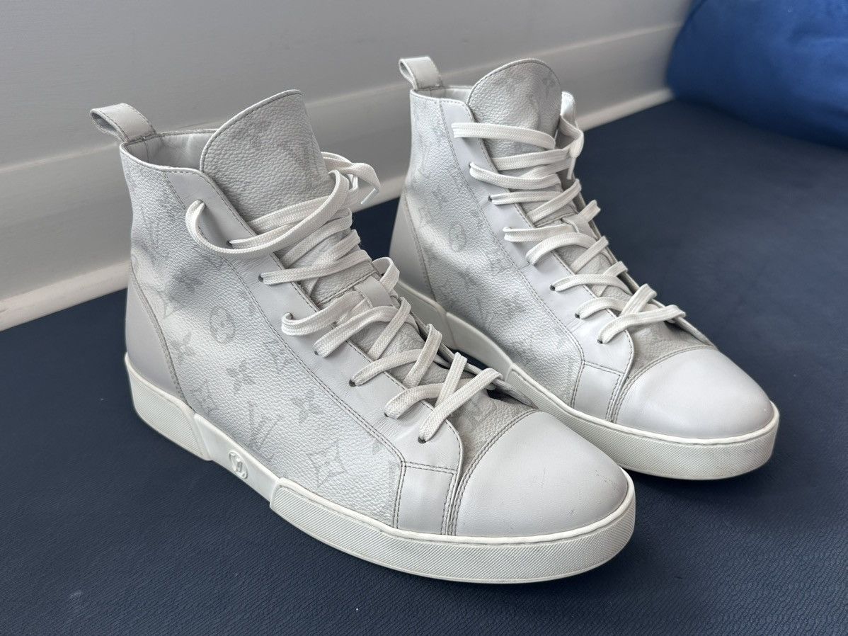 Louis Vuitton SS2017 Louis Vuitton Classic Monogram High-Tops Size US 9.5 / IT 39.5 - 3 Thumbnail