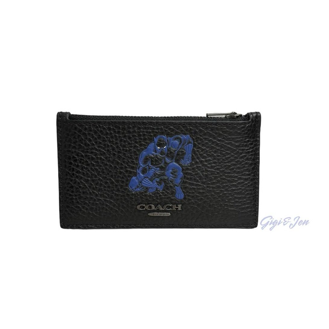 Coach Coach Marvel Black Panther Zip Card Case Size ONE SIZE - 1 Thumbnail
