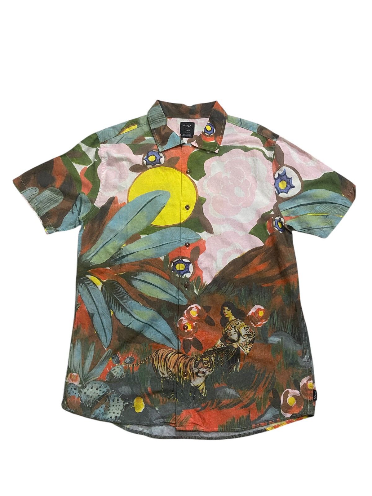 Japanese Brand × RVCA RVCA GRISANCICH BUTTON-UP SHIRT Size US L / EU 52-54 / 3 - 1 Thumbnail