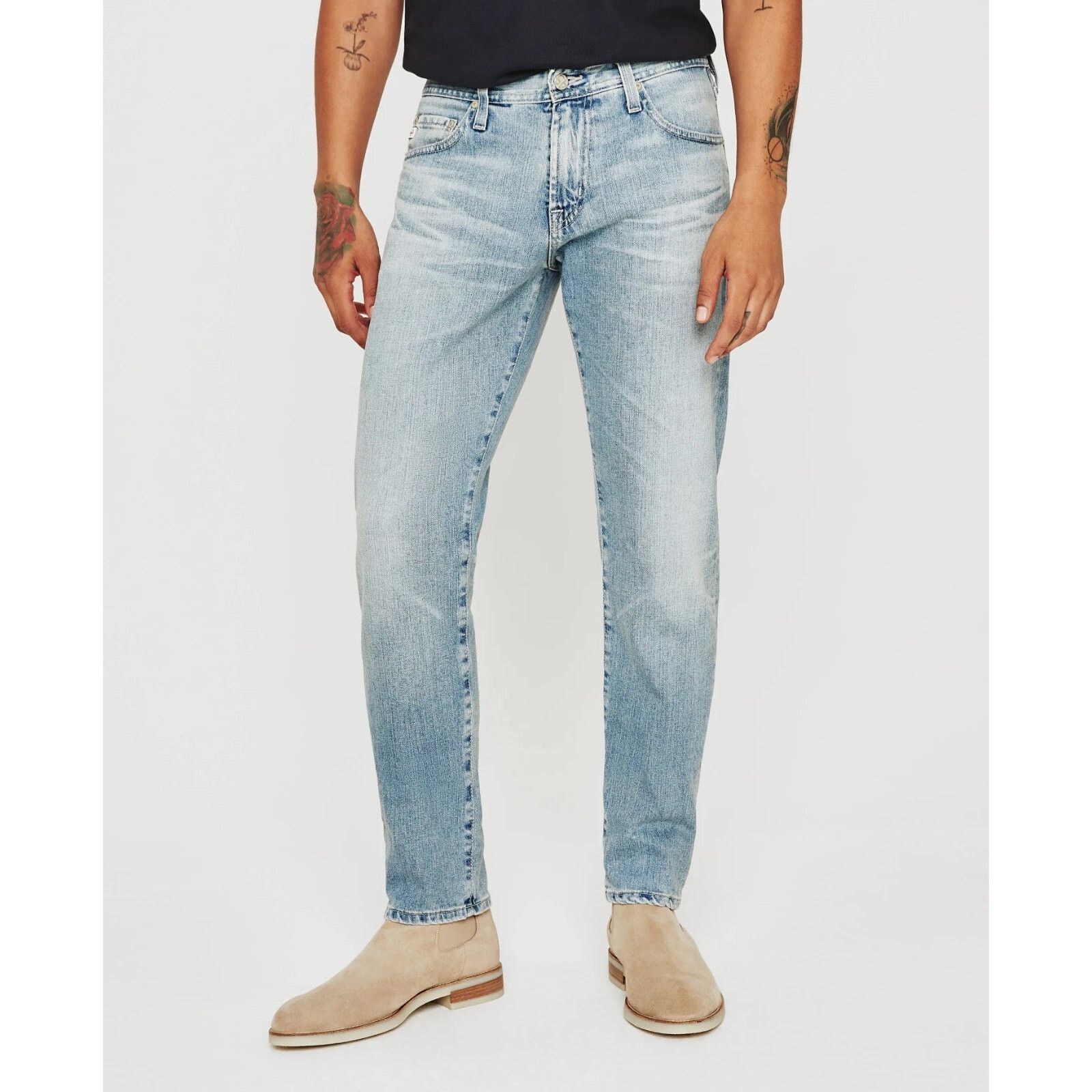 AG Adriano Goldschmied AG 32X33 Adriano Goldschmied Tellis Modern Slim Denim $225 Size US 32 / EU 48 - 2 Thumbnail