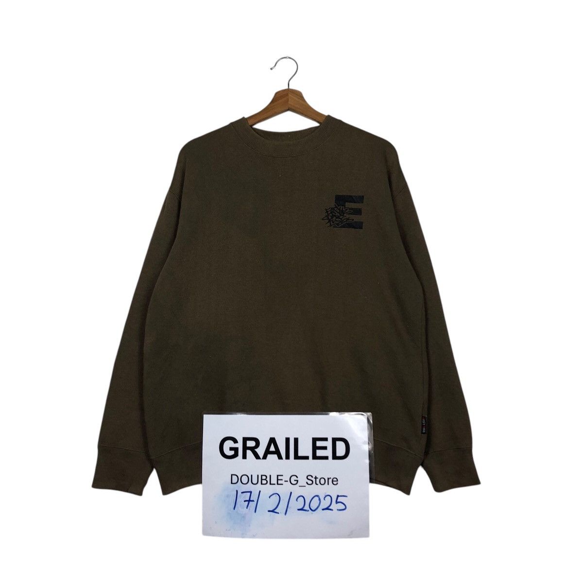 Hysteric Glamour Vintage Sweatshirt Pull Over Easy Rise Big Logo Punk Design Size US L / EU 52-54 / 3 - 1 Thumbnail