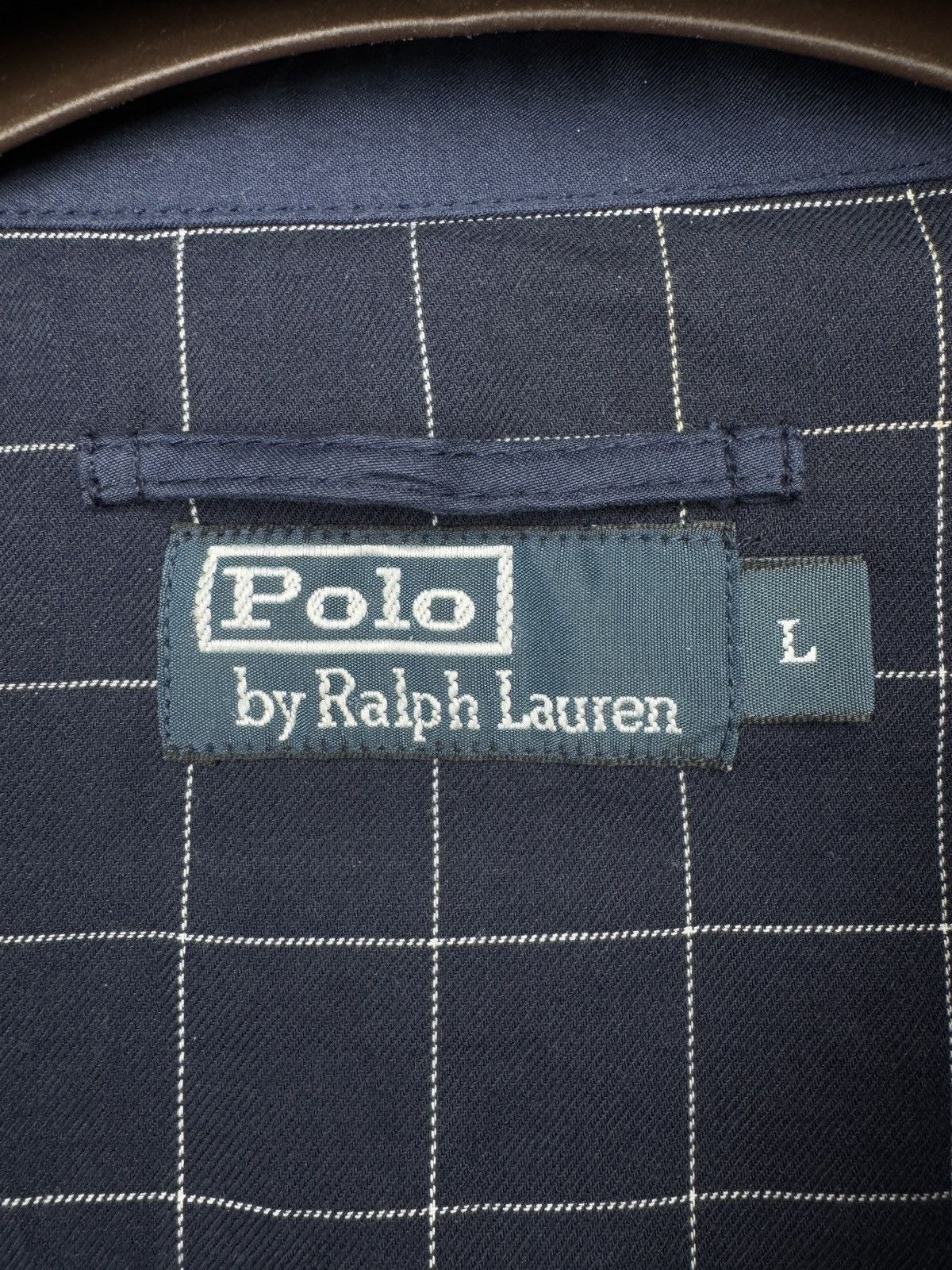 Polo Ralph Lauren VINTAGE POLO Ralph Lauren Jacket Full Zip Checkered Bomber Size US L / EU 52-54 / 3 - 9 Thumbnail