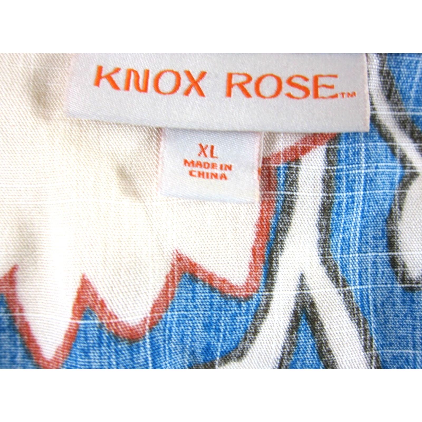 Vintage VINTAGE Knox Rose Rayon Blue Pink Orange Floral Pocket Short Sleeve Long Wrap Dress XL Size 40" / US 18 - 3 Thumbnail