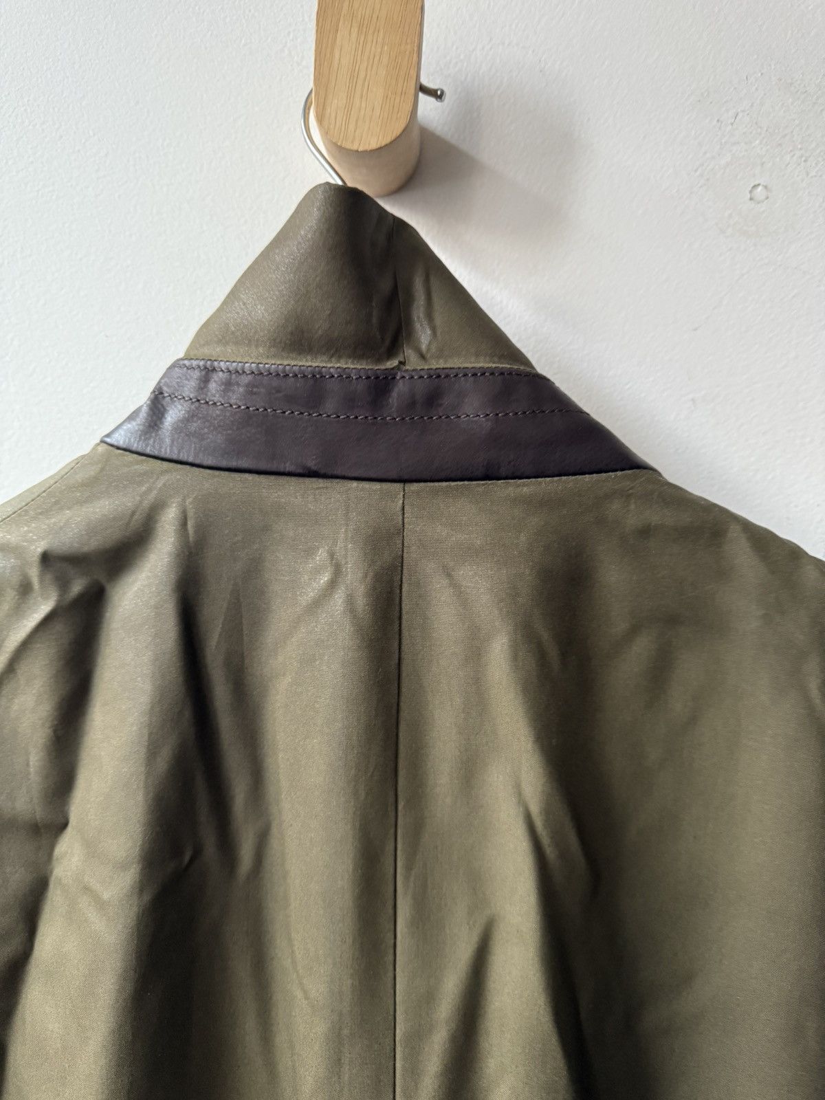 Berluti Berluti X Haider Ackerman 100% Silk Waxed Coat Size US M / EU 48-50 / 2 - 8 Thumbnail